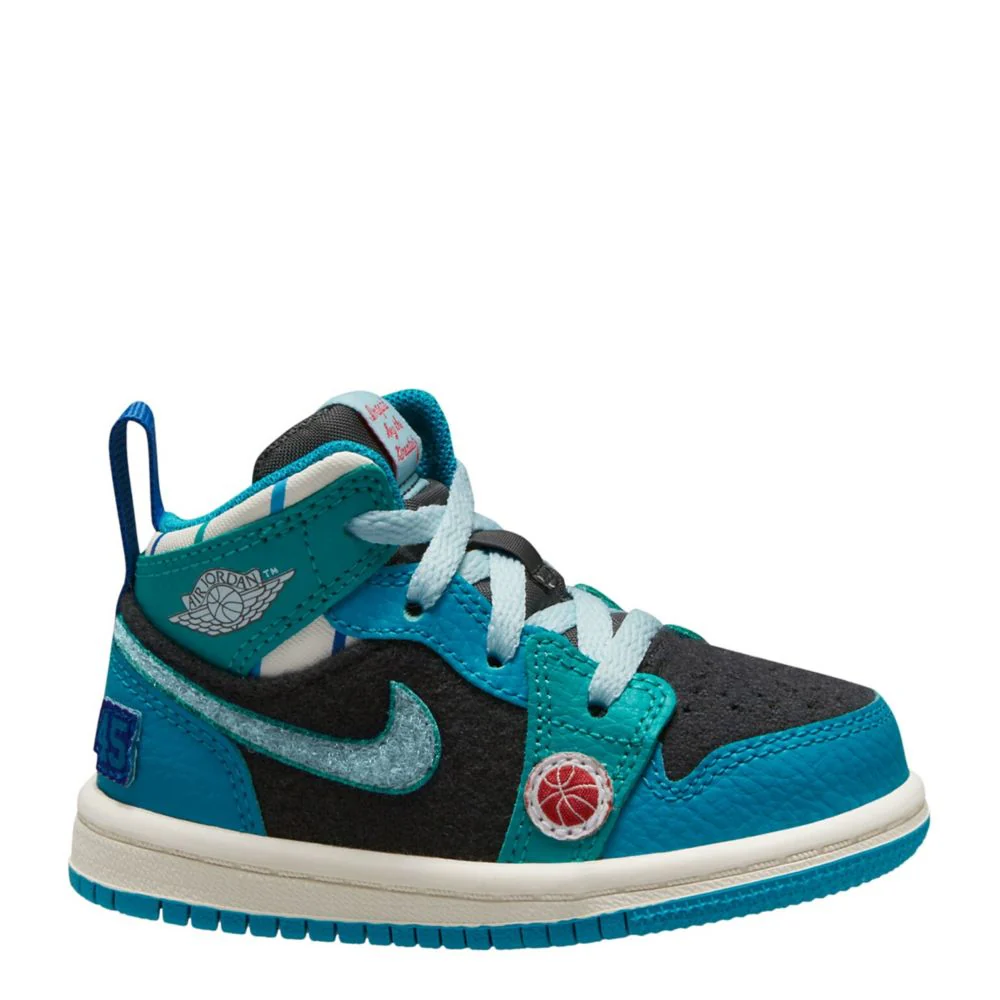 Jordan 1 Mid Ss (Toddler)