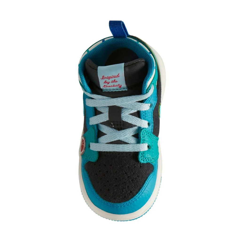 Jordan 1 Mid Ss (Toddler) - Image 3