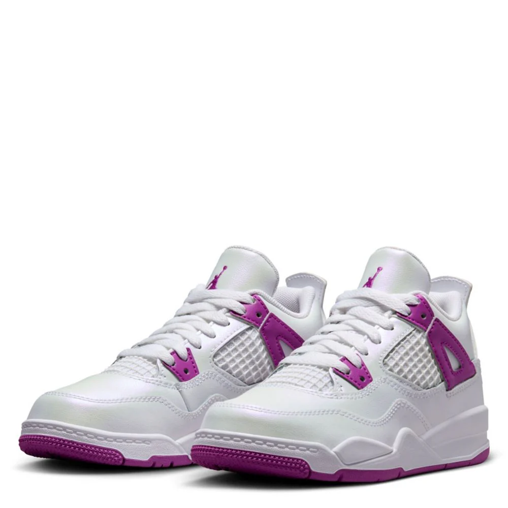Jordan 4 Retro (Little Kid) - Image 2