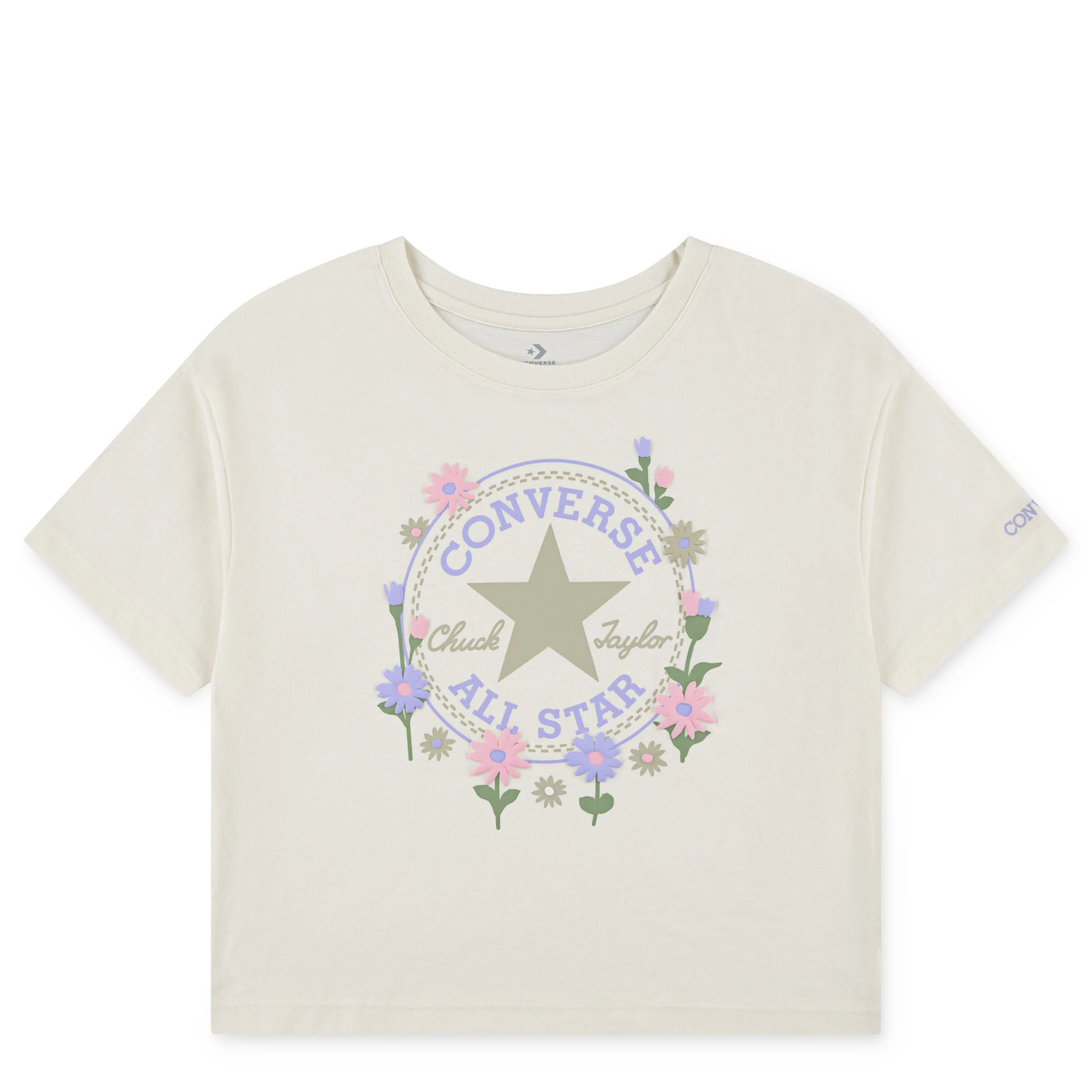 Joyful Florals Boxy Tee (Big Kid)