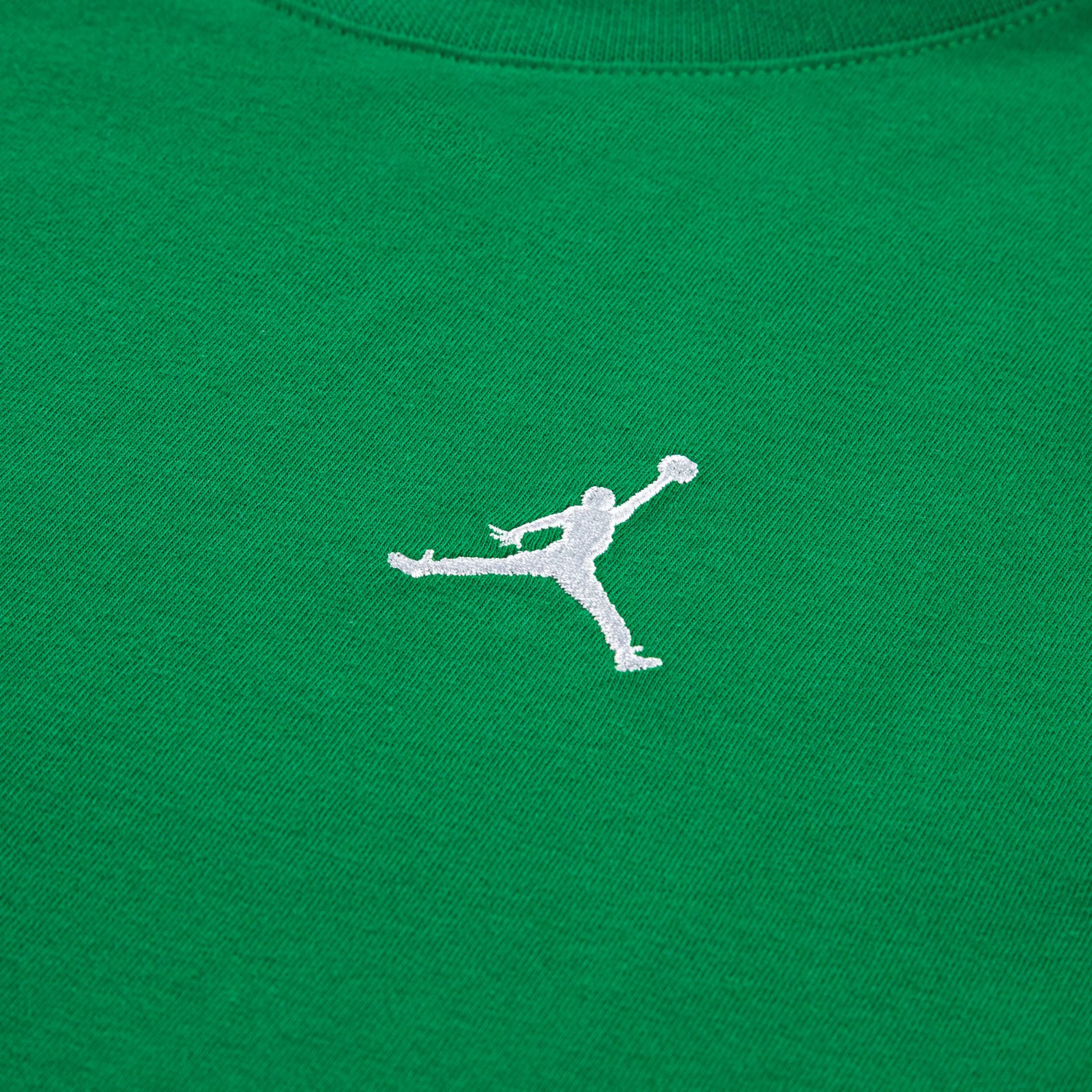 Jumpman Air Embroidered Short Sleeve Tee (Big Kid) - Image 3