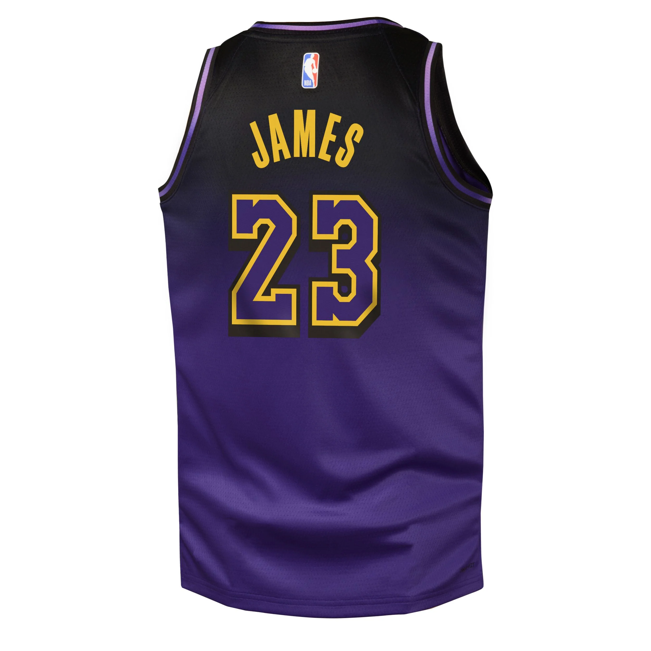 La Lakers Lebron City Edition Jersey (Big Kid) - Image 2