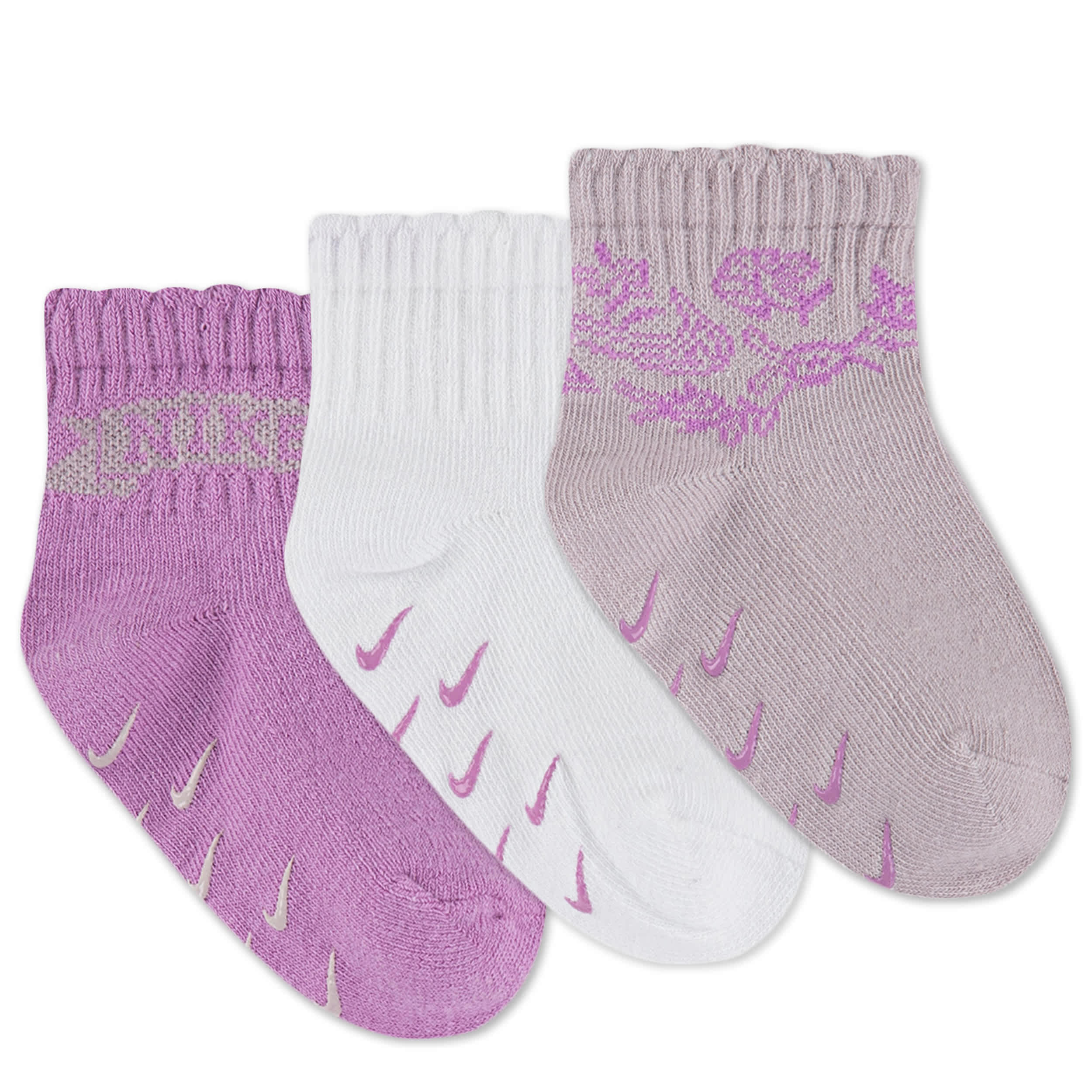 Lace It Up Quarter Socks 3-Pack (12-24M) - Image 2