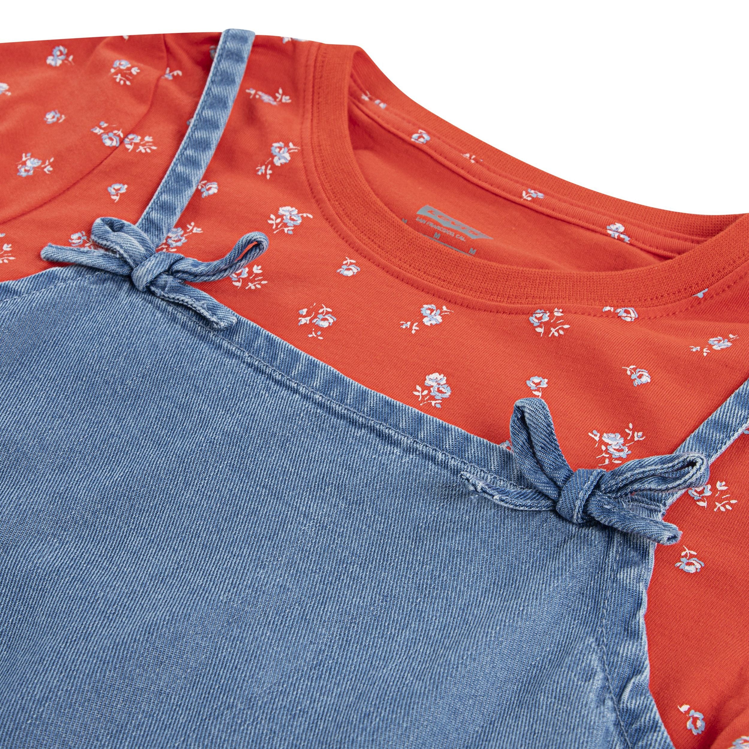 Layerable Dress With Tee (Big Kid) - Image 3