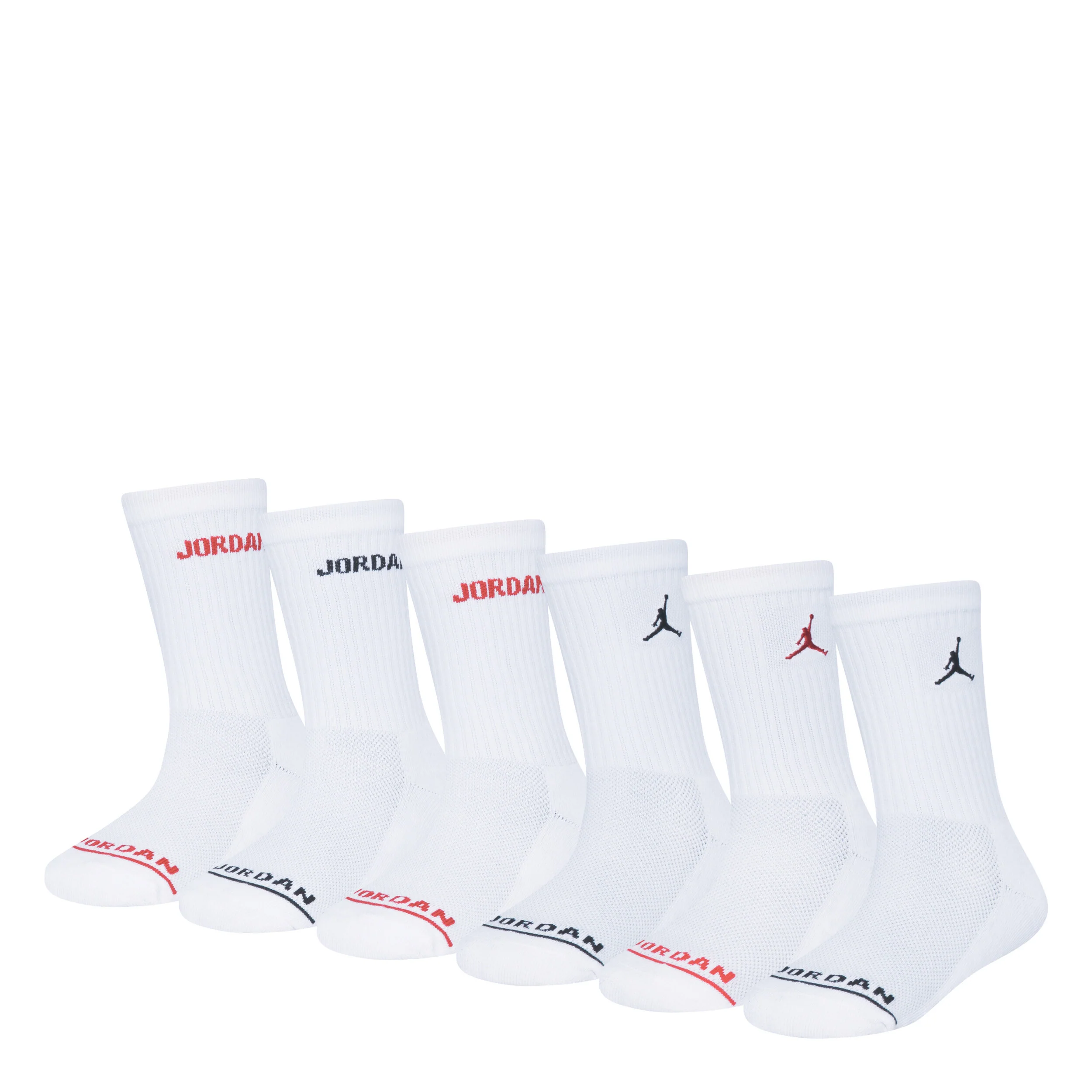 Legend Crew Socks 6-Pack (10C-3Y)