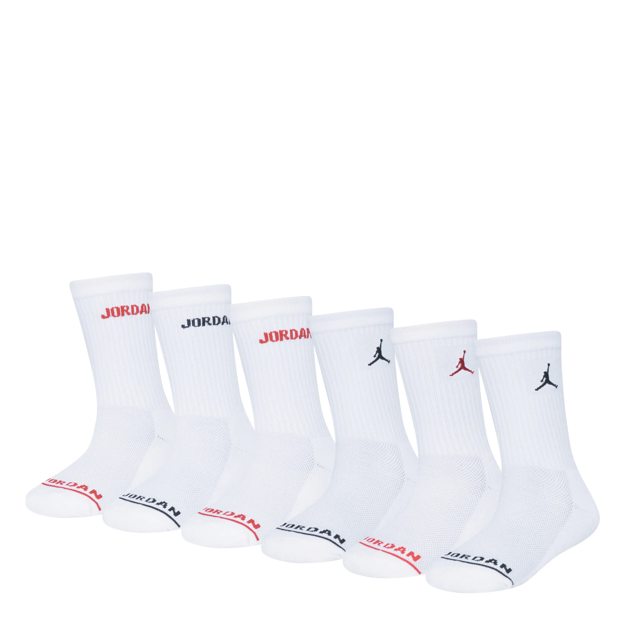 Legend Crew Socks 6 Pack (5Y-7Y)