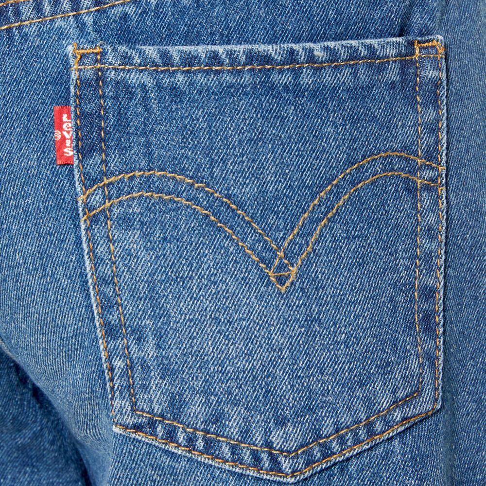 Levis Girlfriend Shorty Short (Big Kid) - Image 12