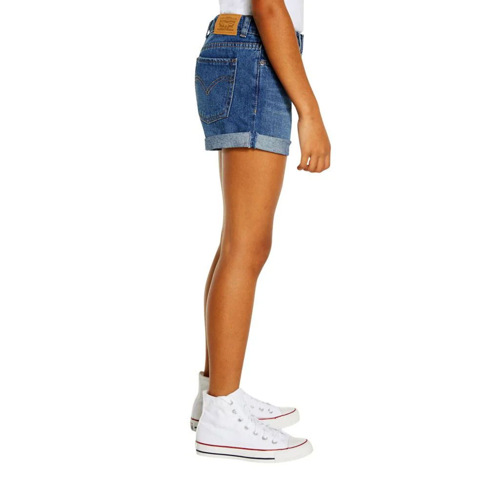 Levis Girlfriend Shorty Short (Big Kid) - Image 13