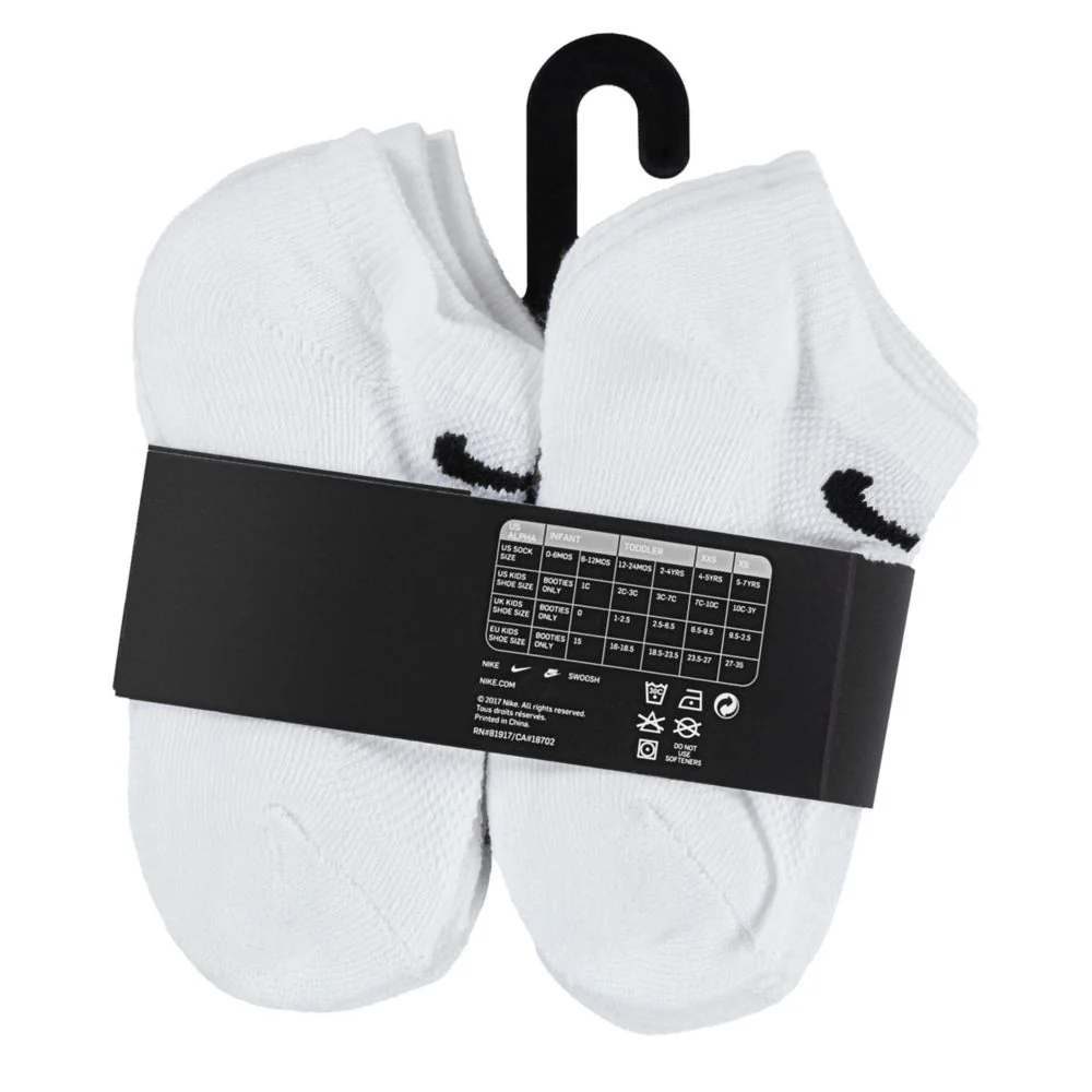Mesh And Cushioned No-Show Socks 6-Pack (5-7) - Image 4