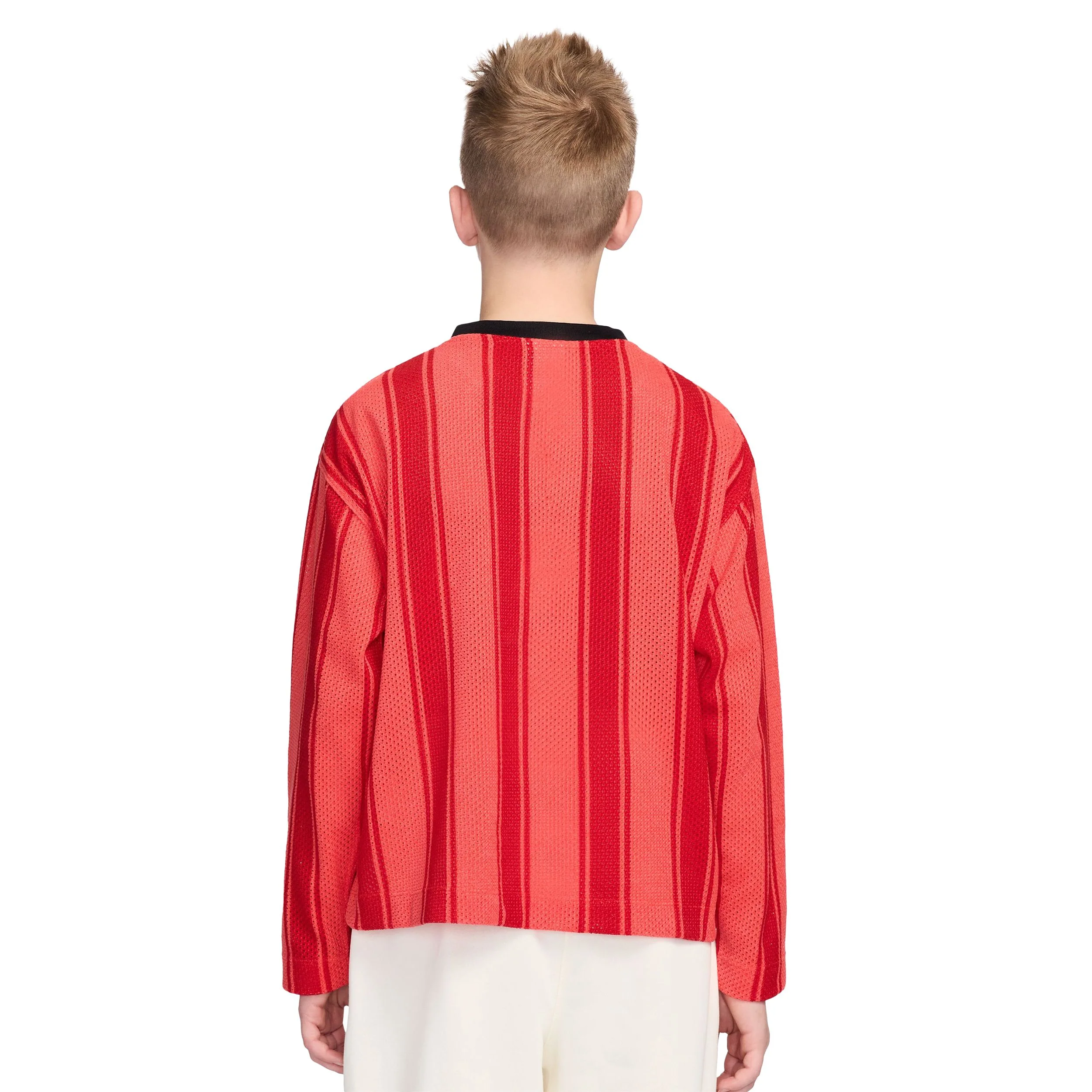 Mesh Jersey Long Sleeve Tee (Big Kid) - Image 2