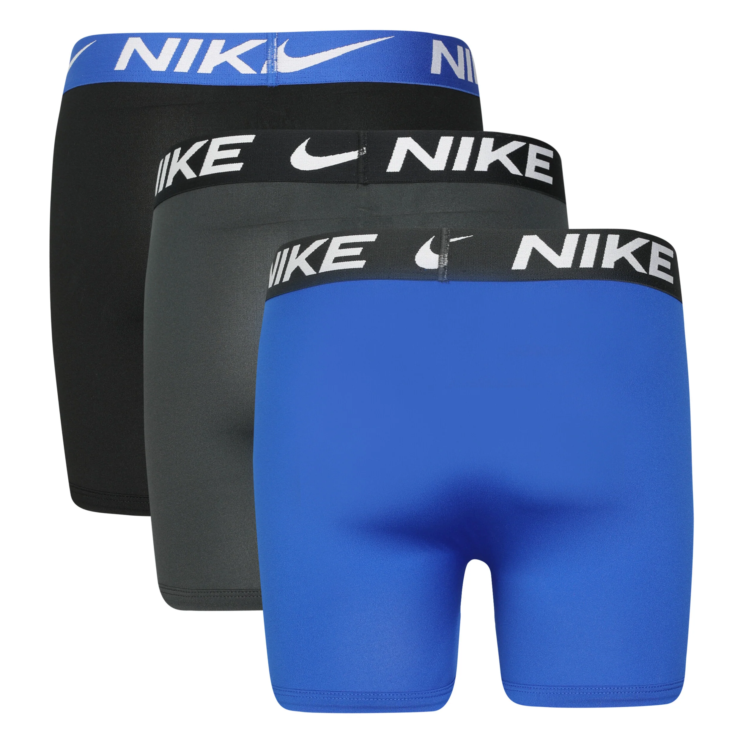 Micro Solid Boxer Briefs 3-Pack (Big Kid) - Image 2