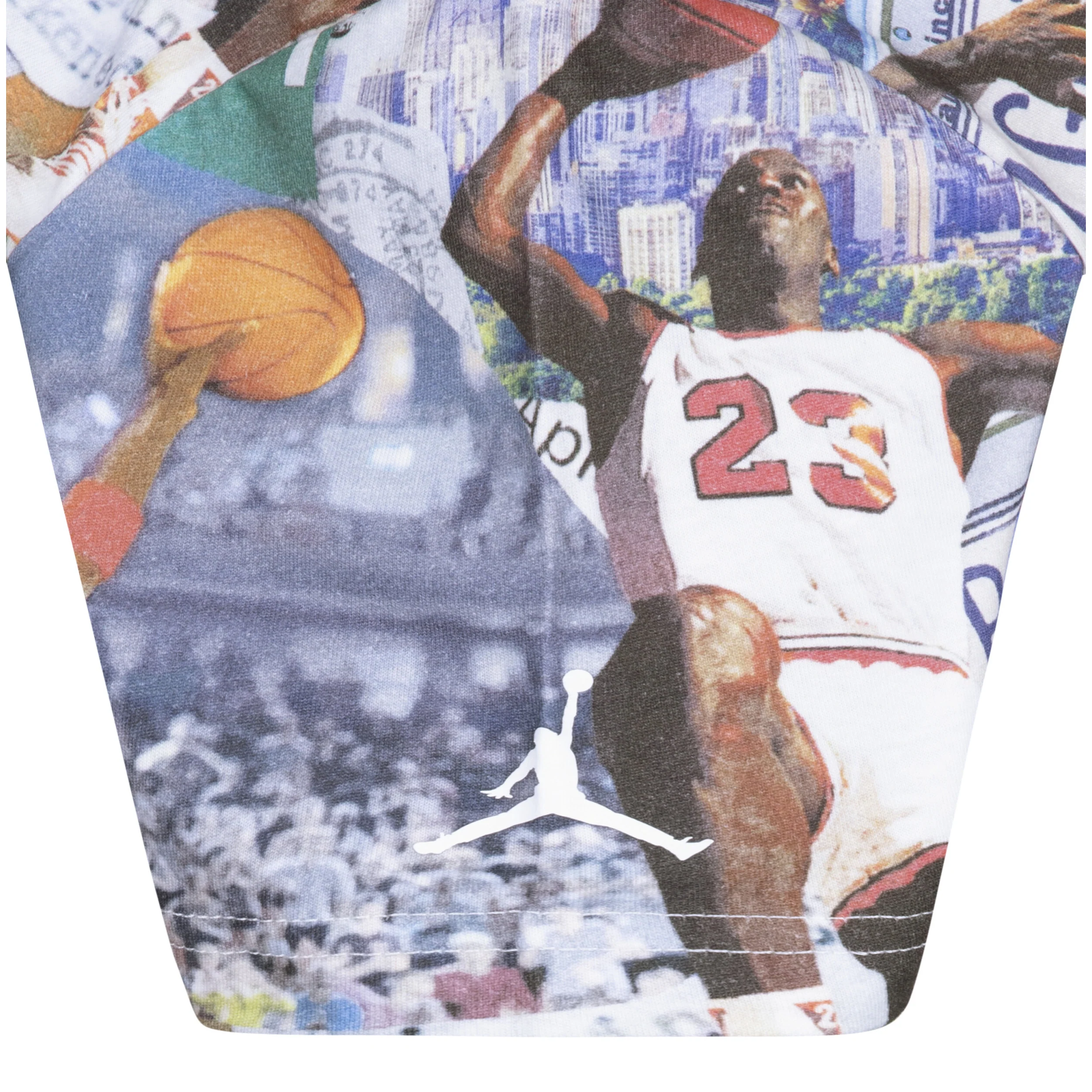 Mj Brooklyn Collage Short Sleeve Tee (Big Kid) - Image 3