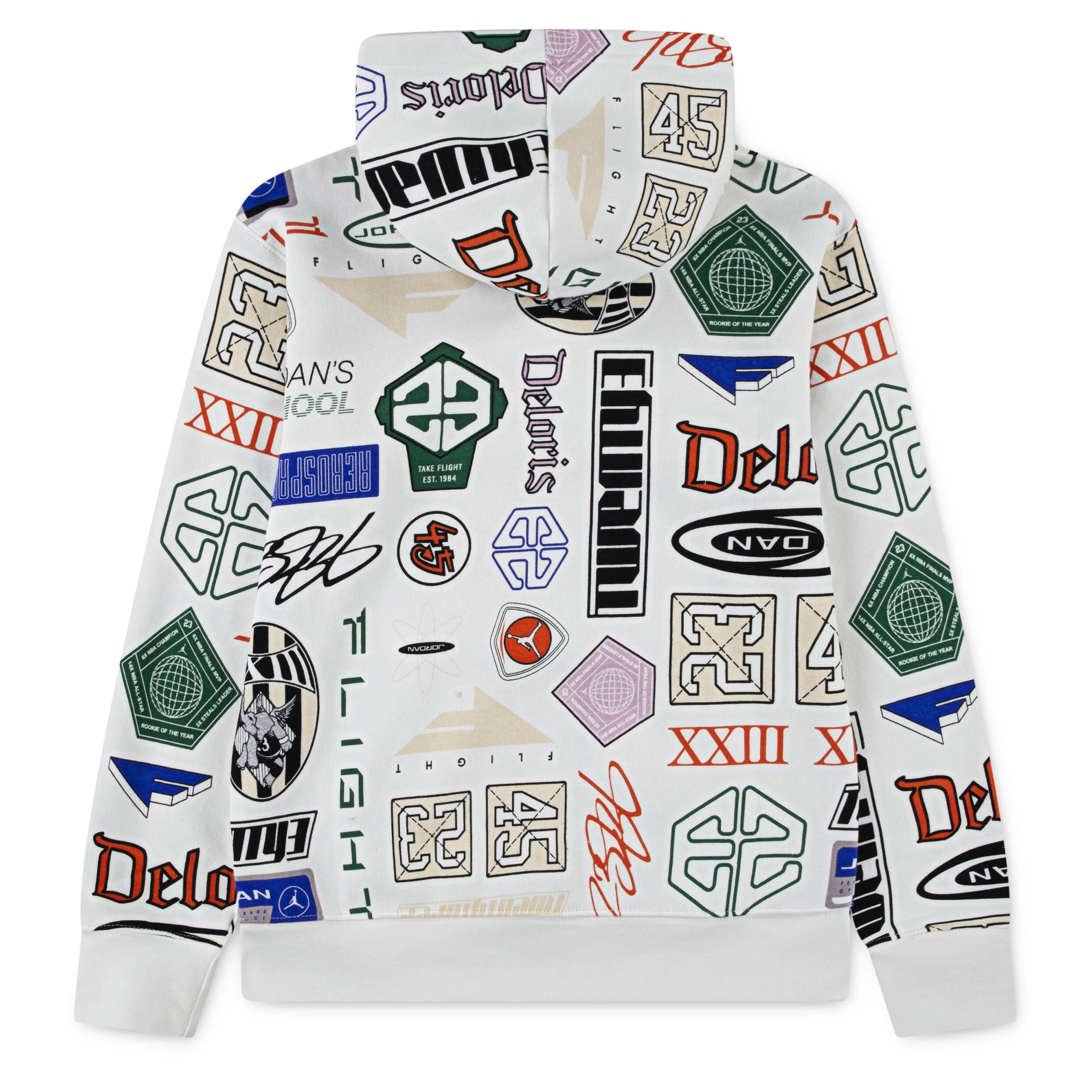 Mj Essentials All-Over Print Pullover (Big Kid) - Image 2