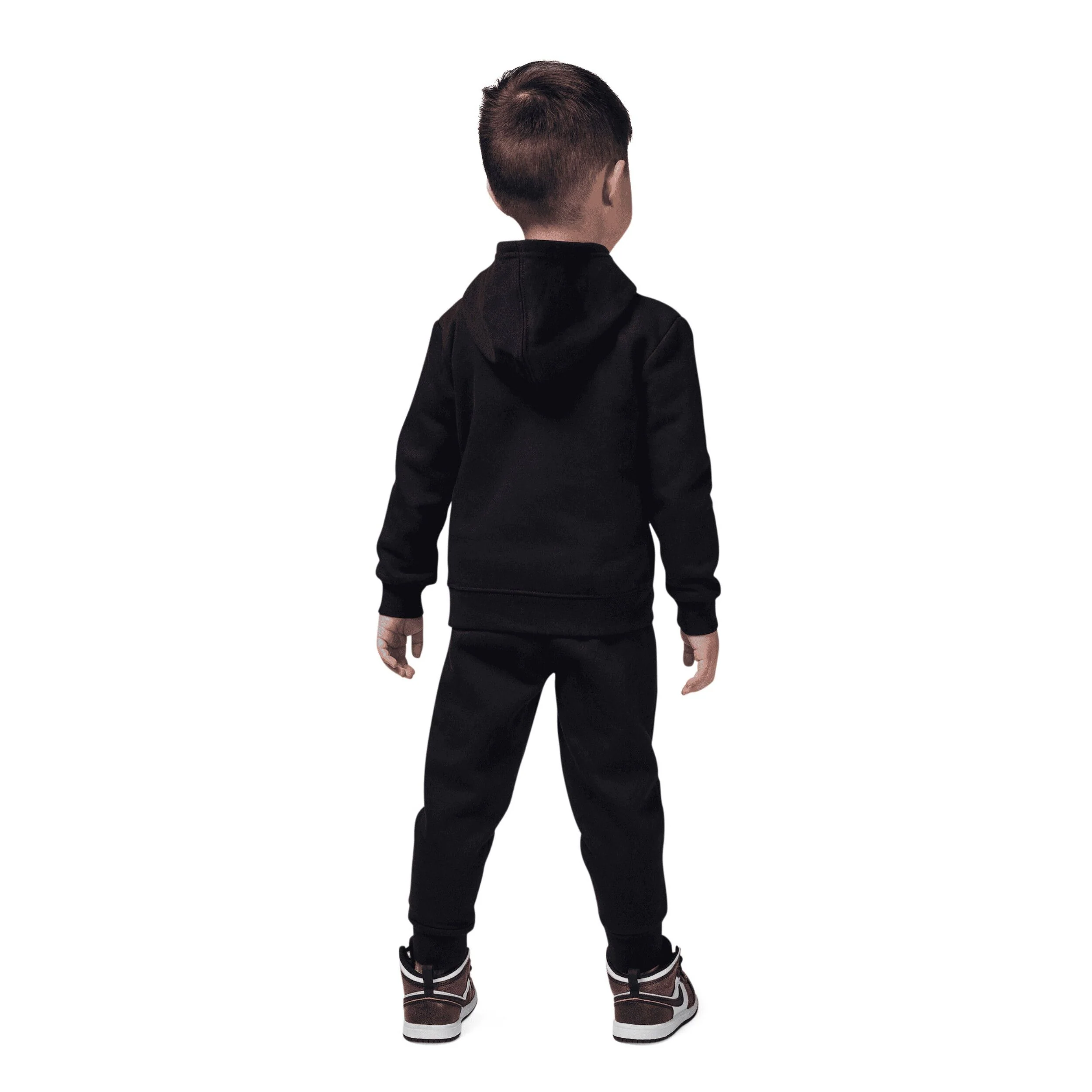 Monochrome Pullover Hoodie & Joggers Set (Toddler) - Image 2