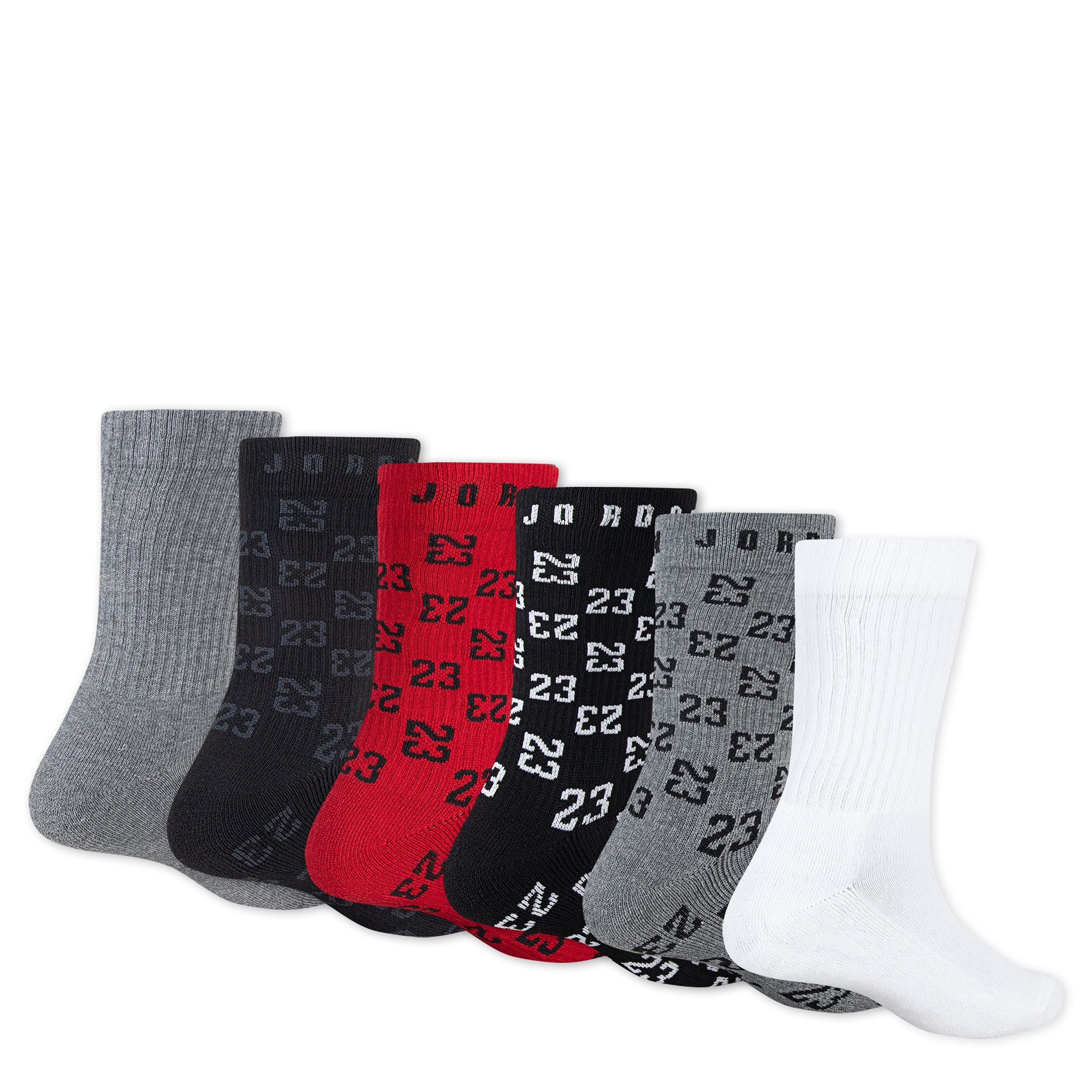 Monogram Essentials Crew Socks 6-Pack (9-11) - Image 2
