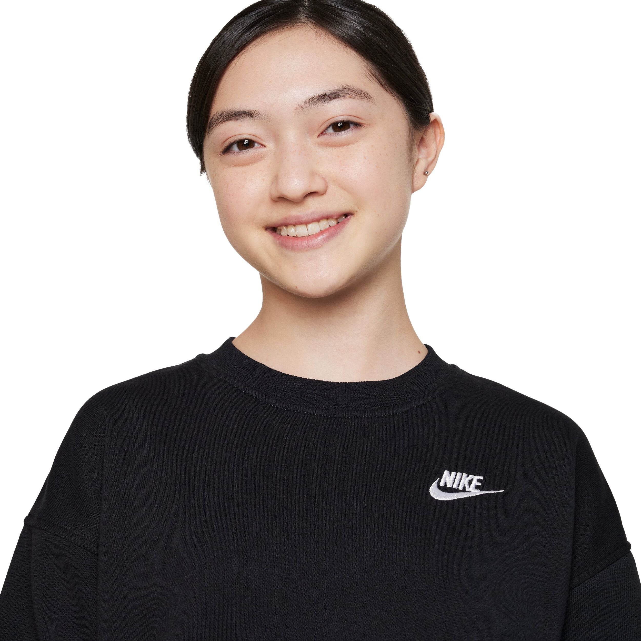 Nsw Club Fleece Oversized Sweatshirt (Big Kid) - Image 3
