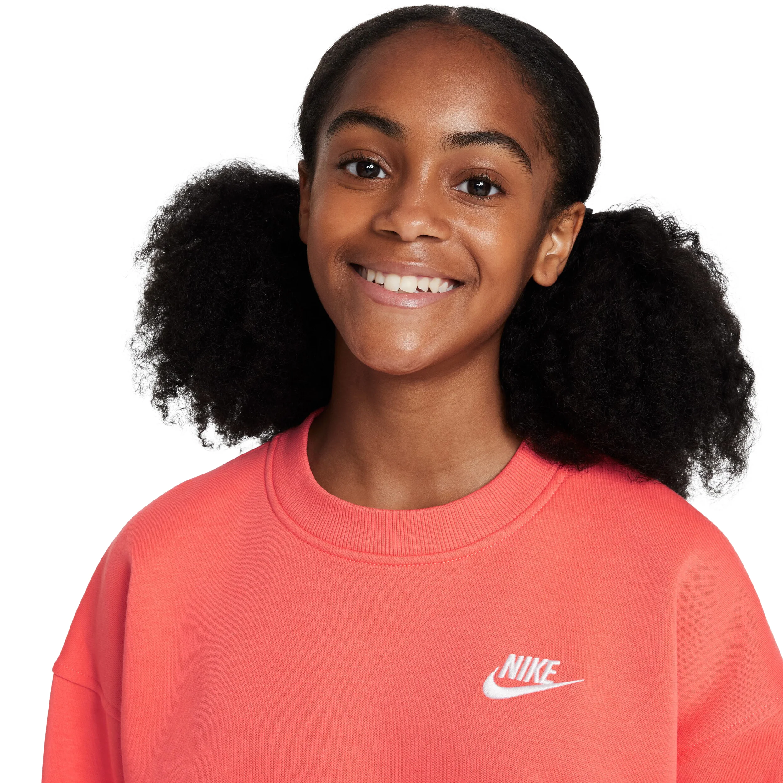 Nsw Club Fleece Oversized Sweatshirt (Big Kid) - Image 3