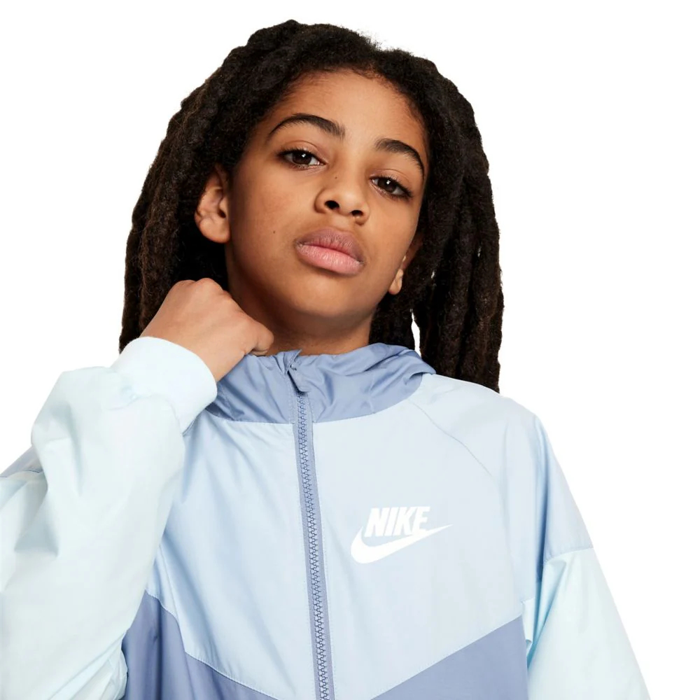 Nsw Windrunner Hip-Length Hooded Jacket (Big Kid) - Image 3
