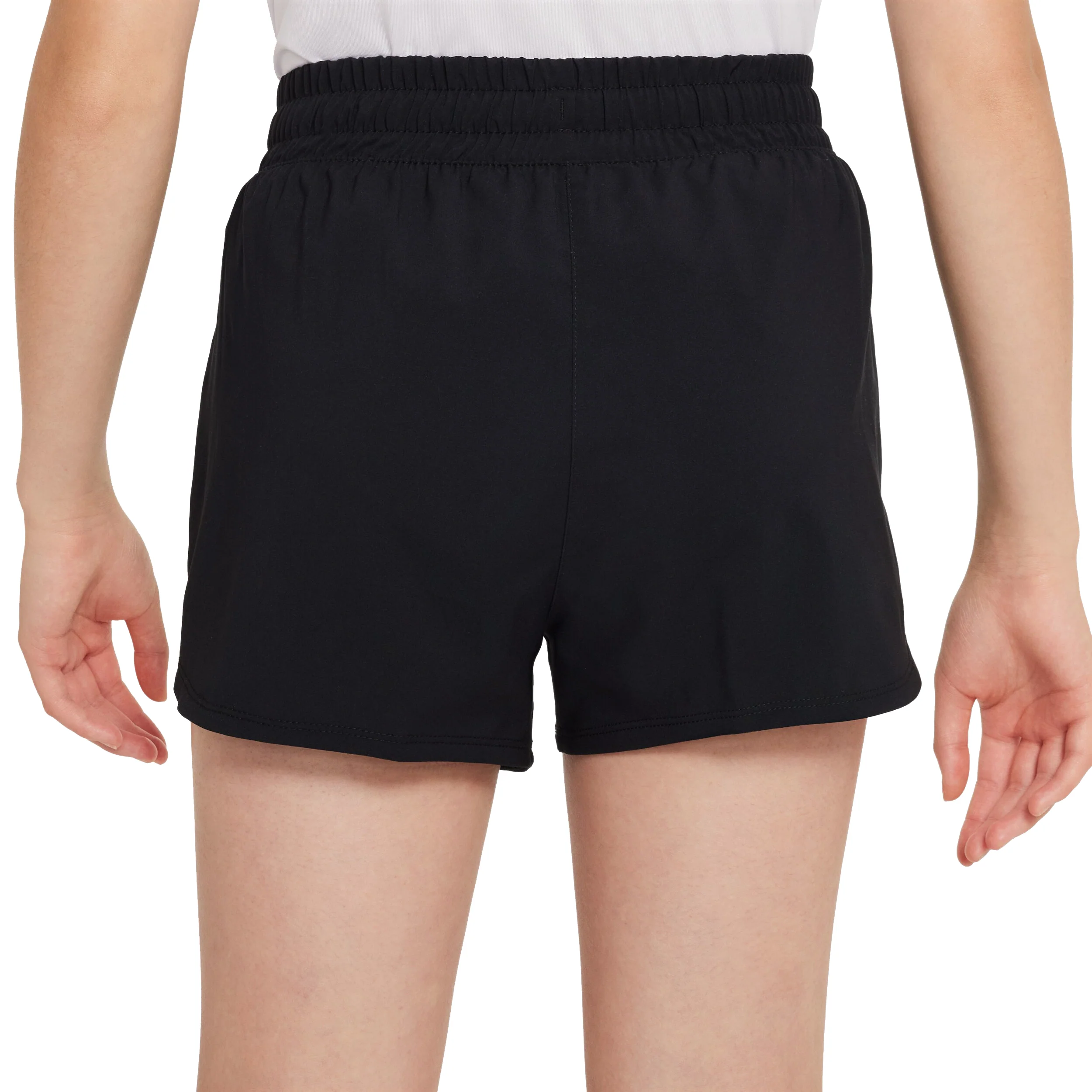 One Dri-Fit High-Waisted Woven Shorts (Big Kid) - Image 2