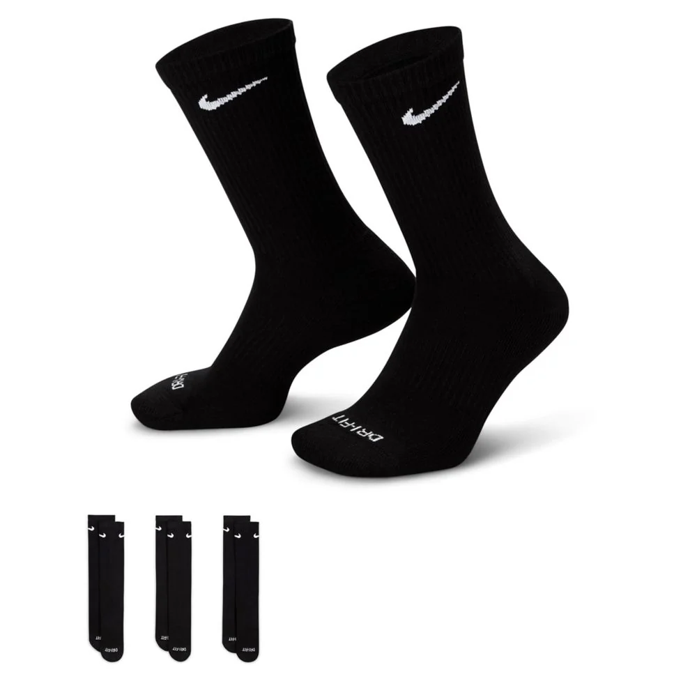 Performance Cushion Crew Socks 3 Pack (5Y-7Y)