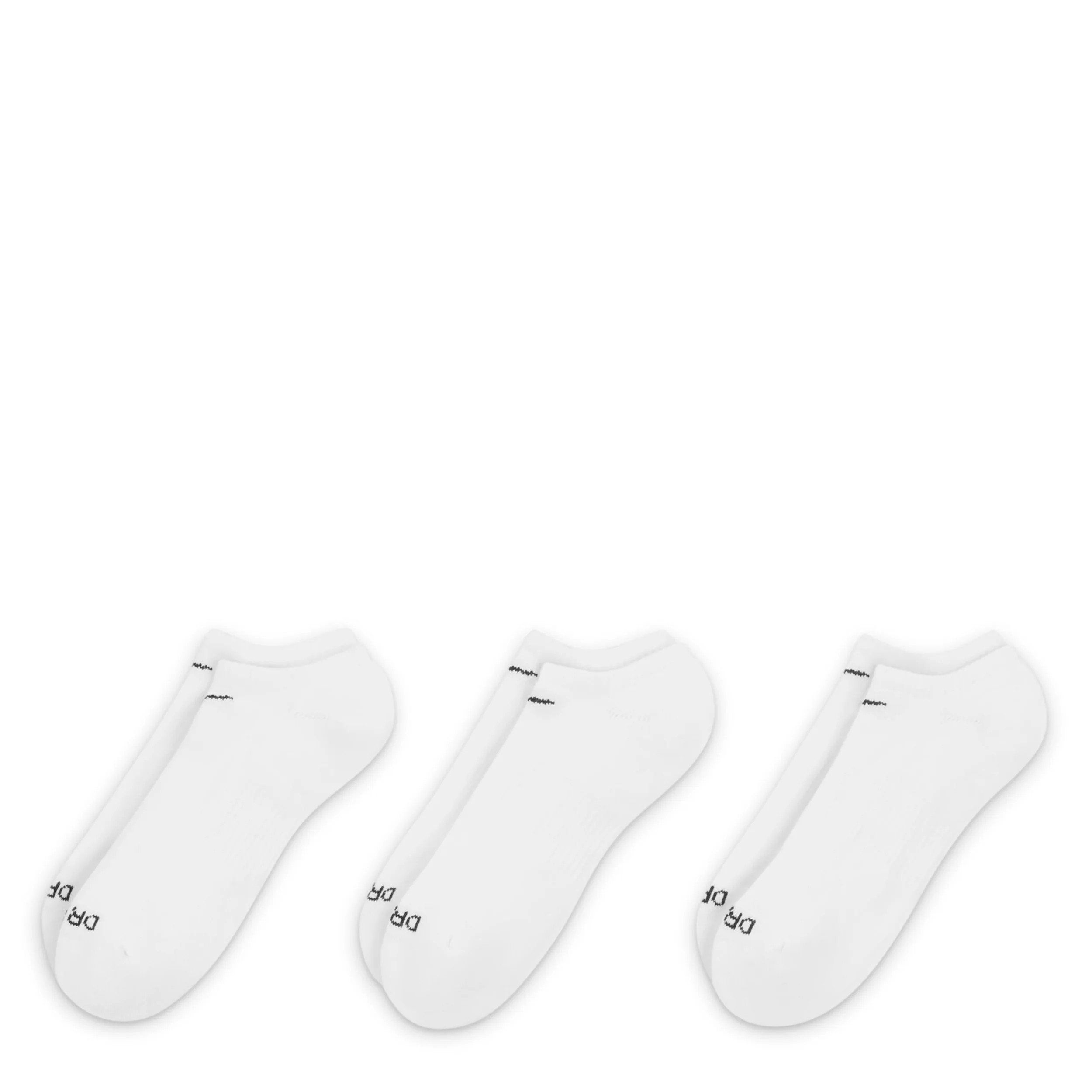 Performance Cushion No Show Socks 3 Pack Small - Image 3