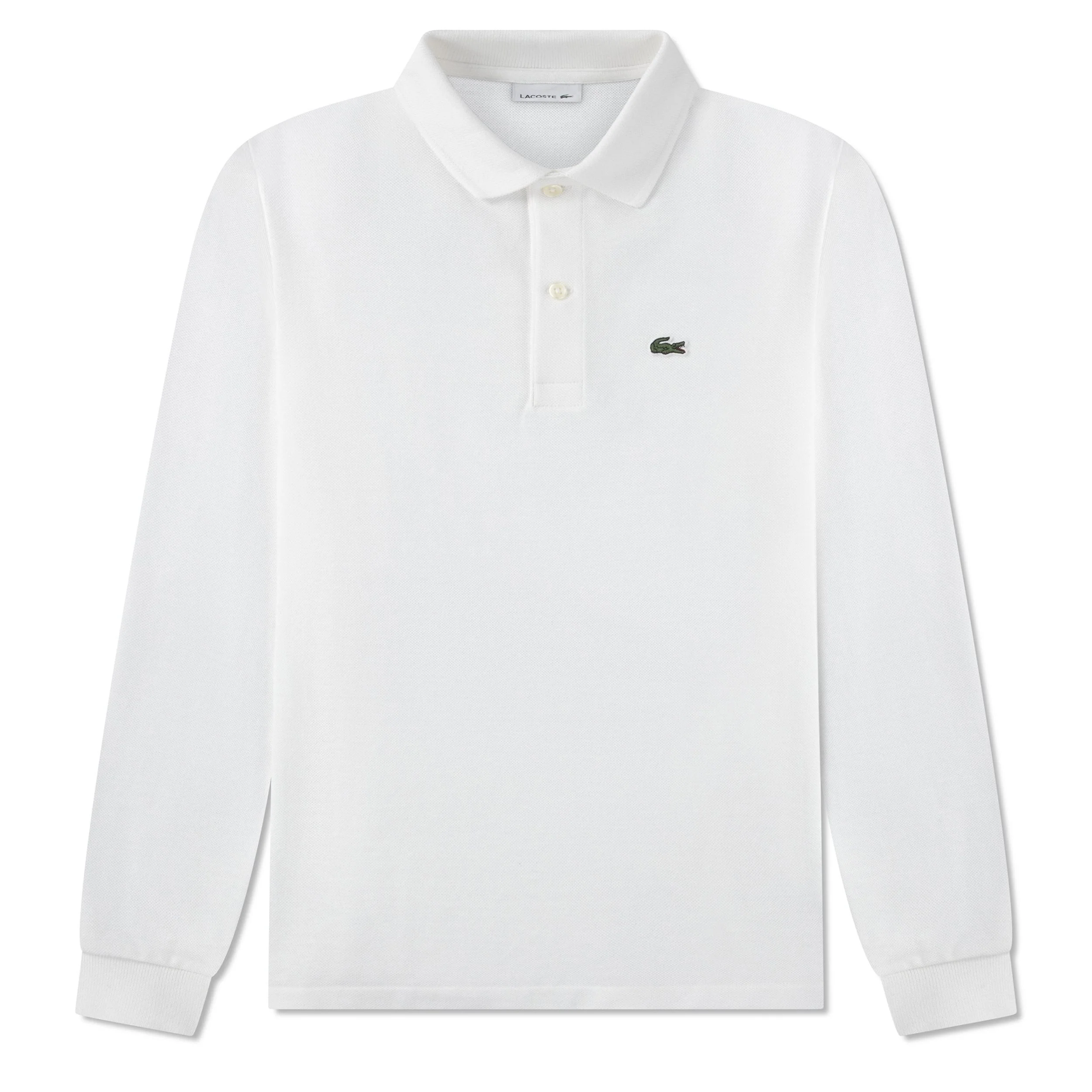 Petit Pique Long Sleeve Polo (Big Kid) - Image 5