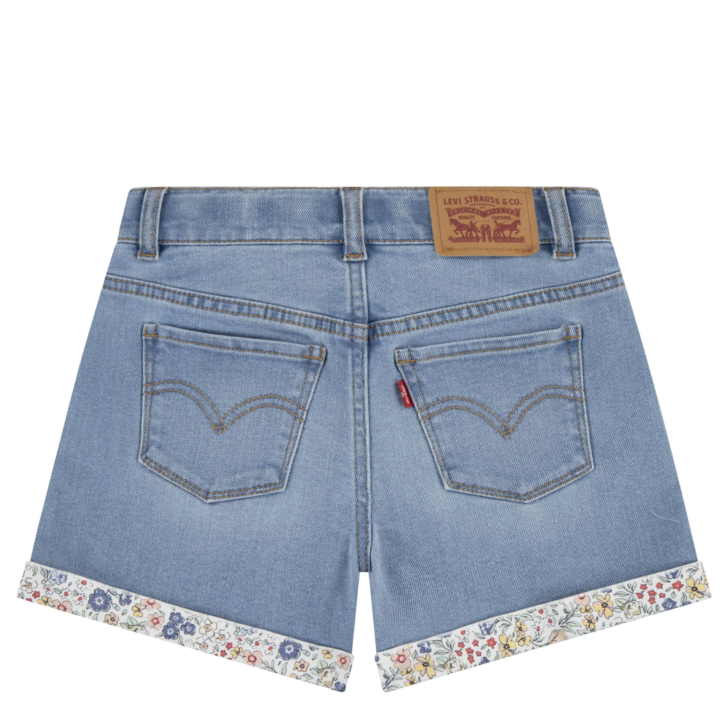 Print Block Mom Shorts (Big Kid) - Image 2