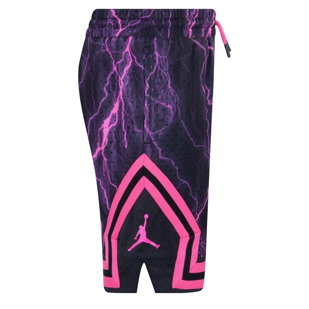 Printed Diamond Shorts (Big Kid) - Image 5