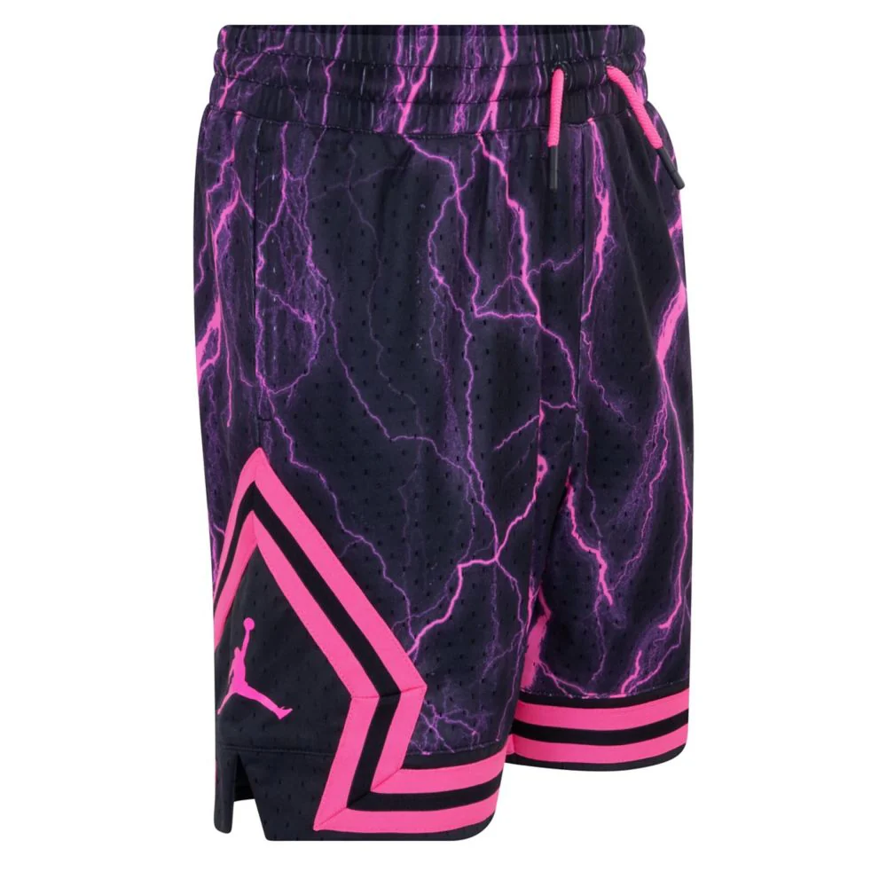 Printed Diamond Shorts (Big Kid) - Image 6