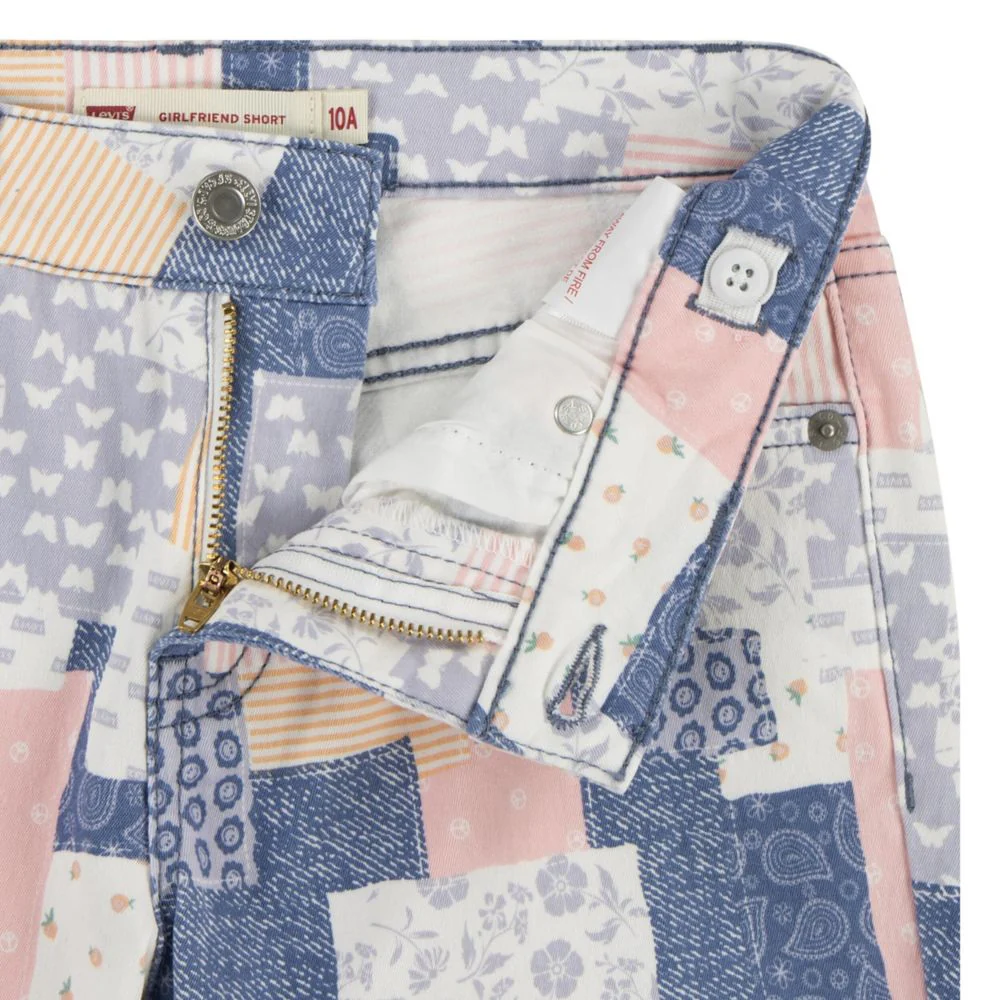 Printed Frey Denim Short (Little Kid) - Image 5