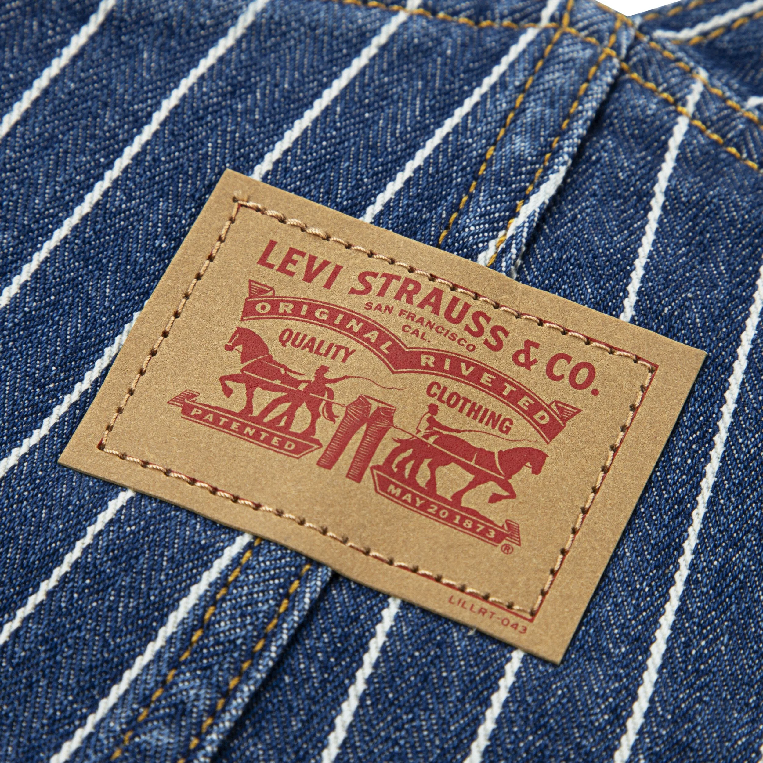 Railroad Striped Overalls (Toddler) - Image 4
