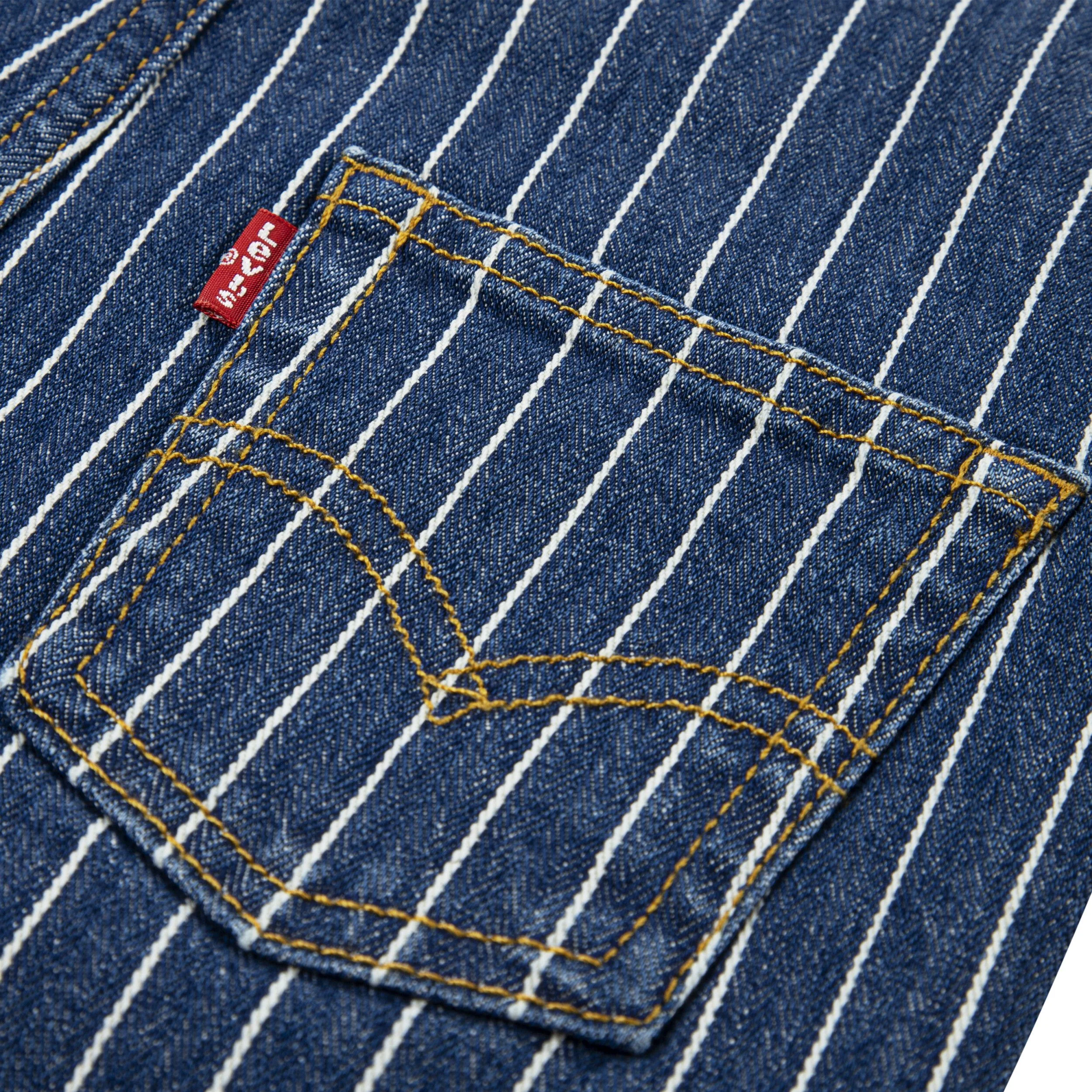 Railroad Striped Overalls (Toddler) - Image 5