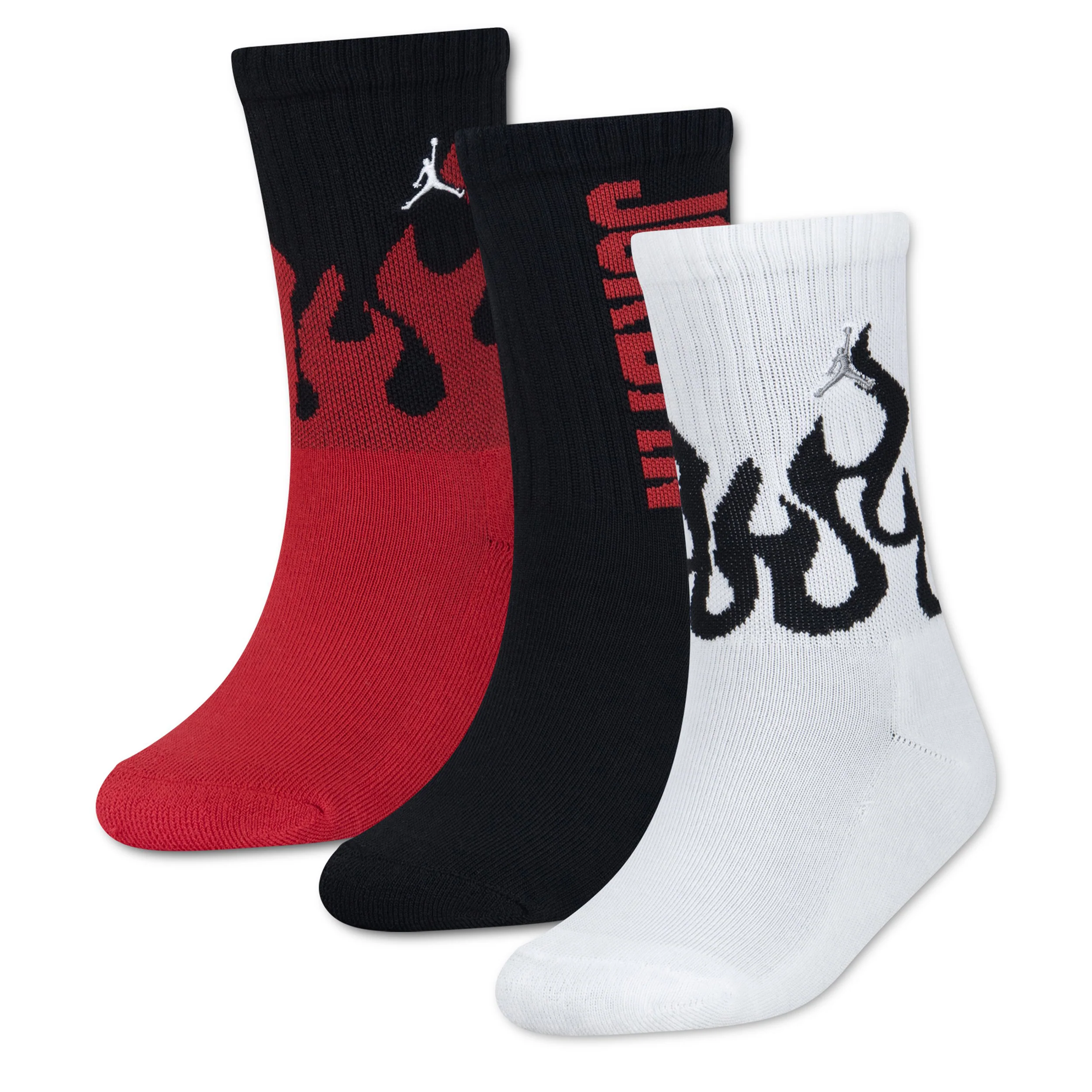Retro Crew Socks 3-Pack (7-9)