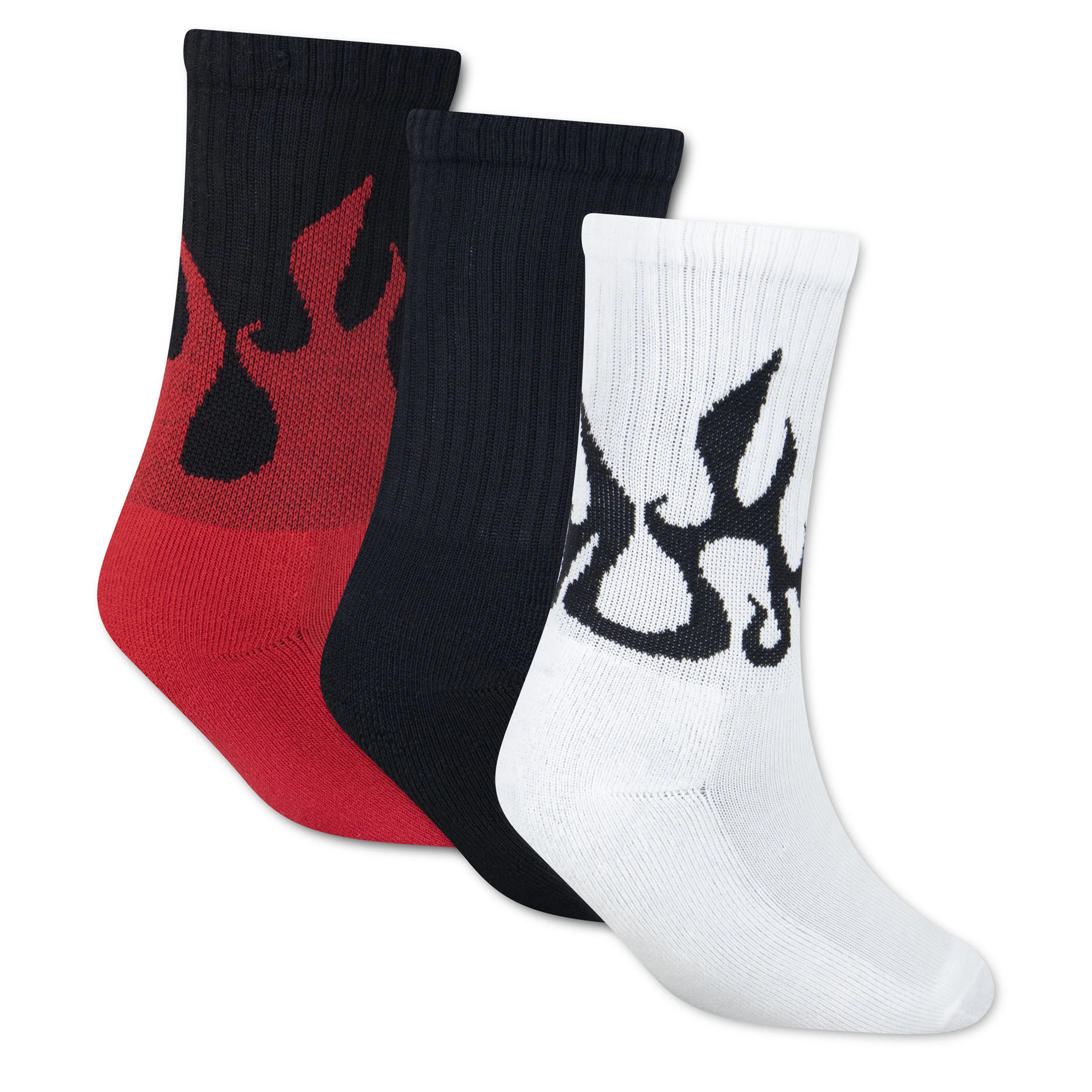 Retro Crew Socks 3-Pack (7-9) - Image 2