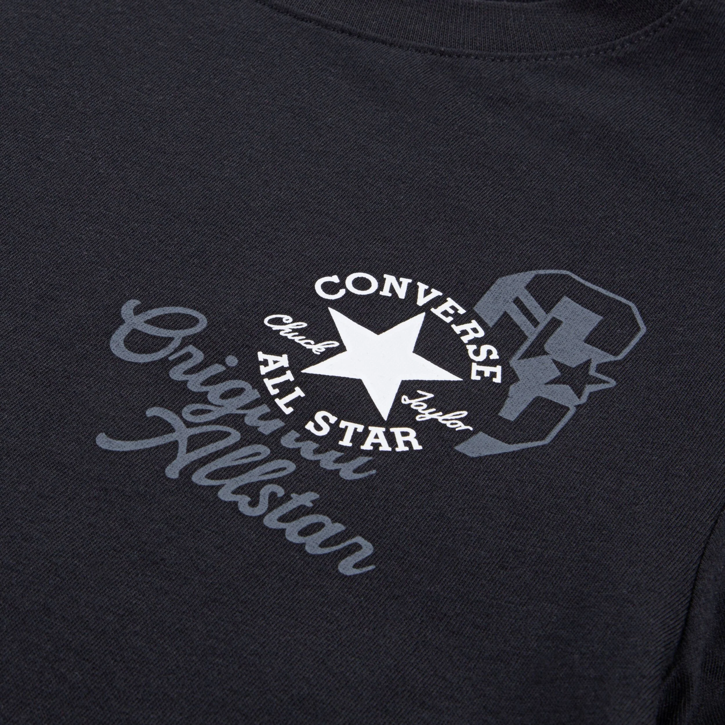 Retro Logo Short Sleeve Tee (Big Kid) - Image 3