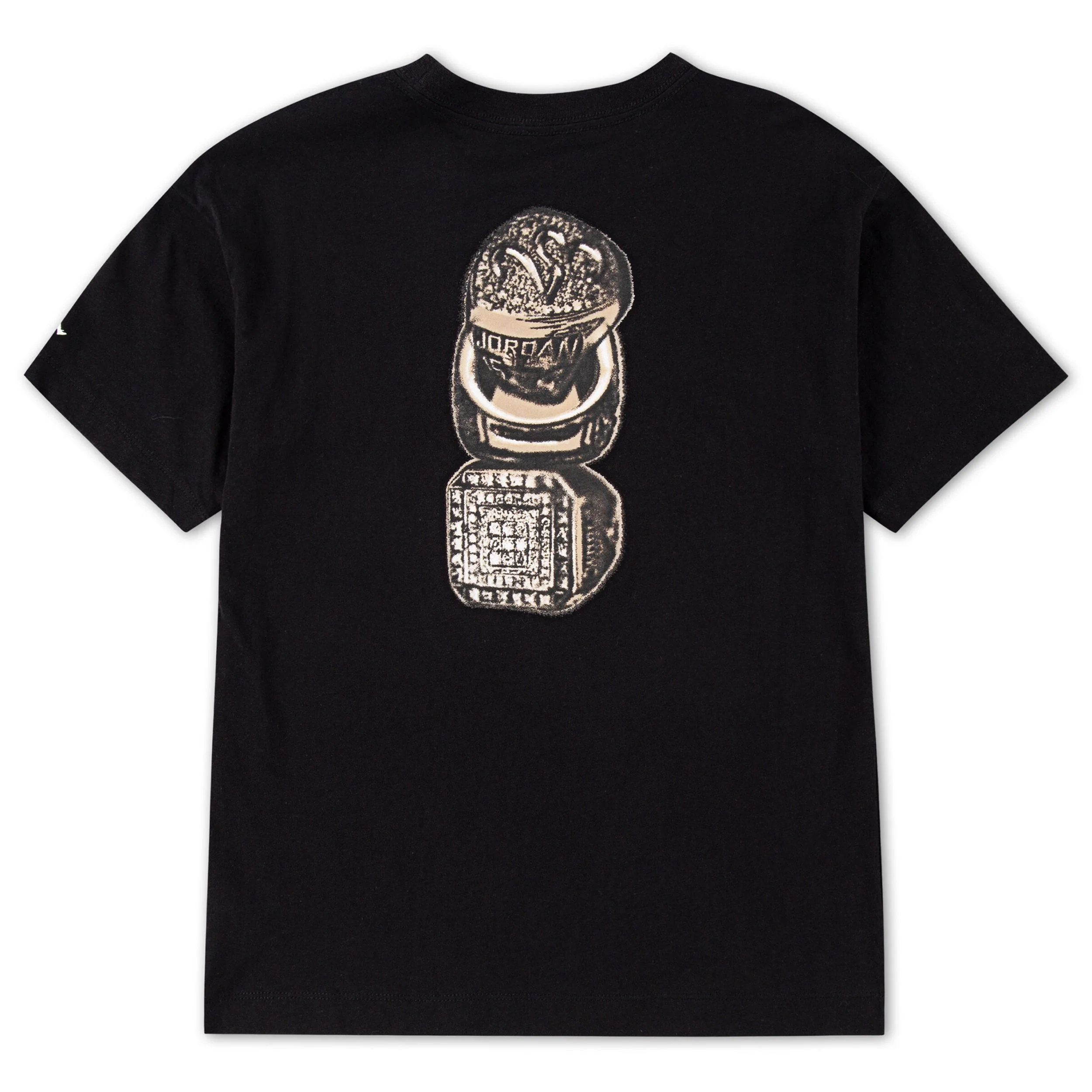 Ring Stack Graphic Short Sleeve Tee (Big Kid) - Image 2