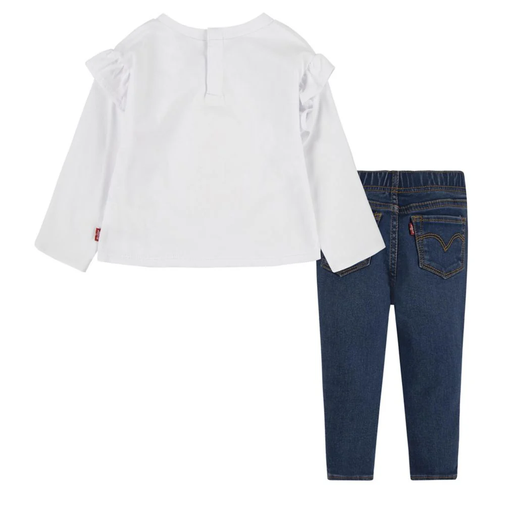 Ruffle Tee And Jean Set (Infant) - Image 2