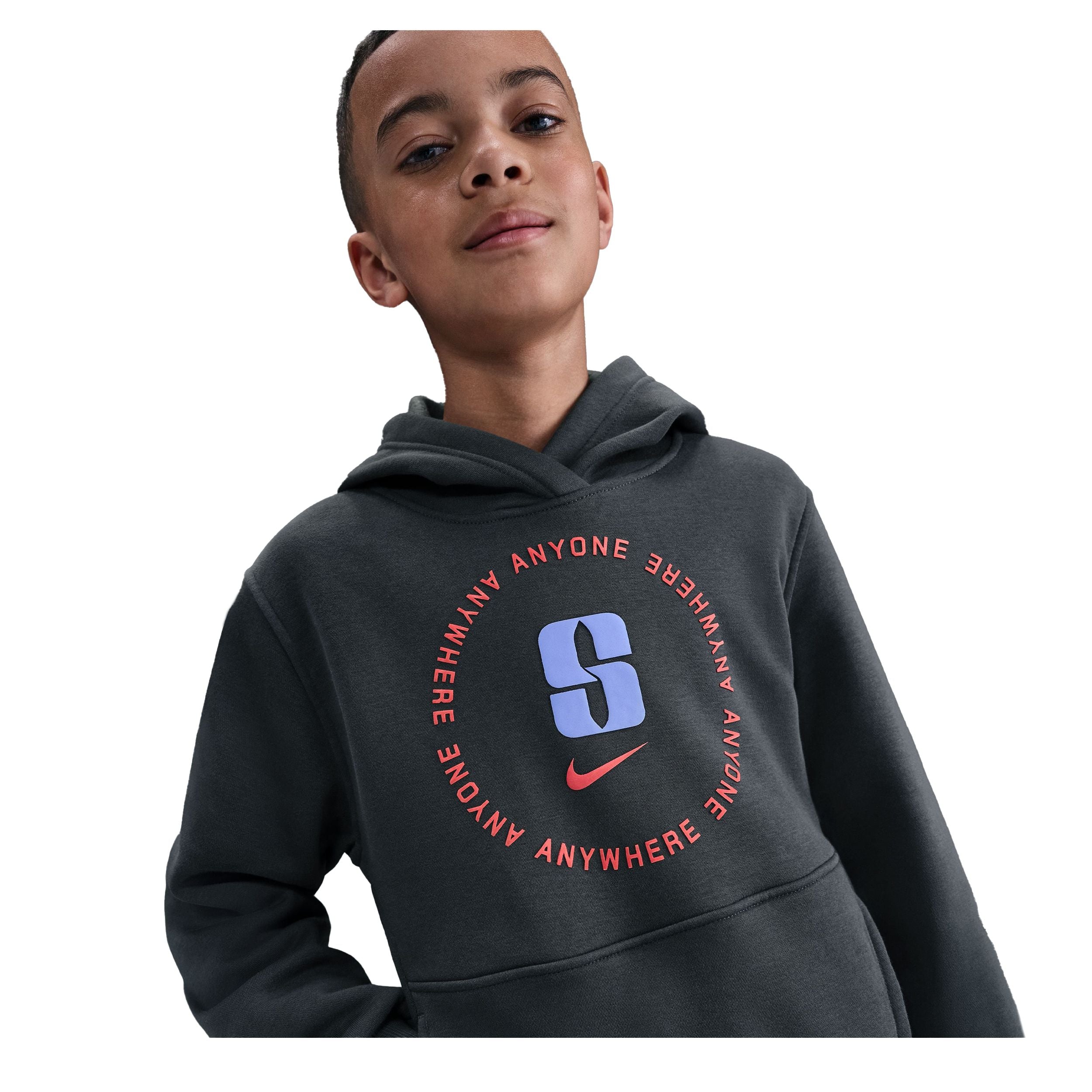 Sabrina Club Fleece Basketball Hoodie (Big Kid) - Image 3