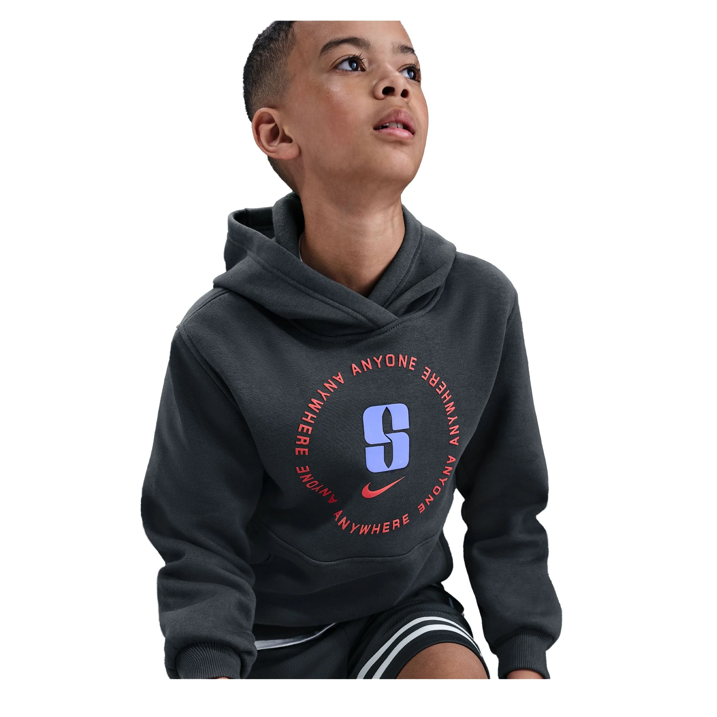 Sabrina Club Fleece Basketball Hoodie (Big Kid) - Image 5