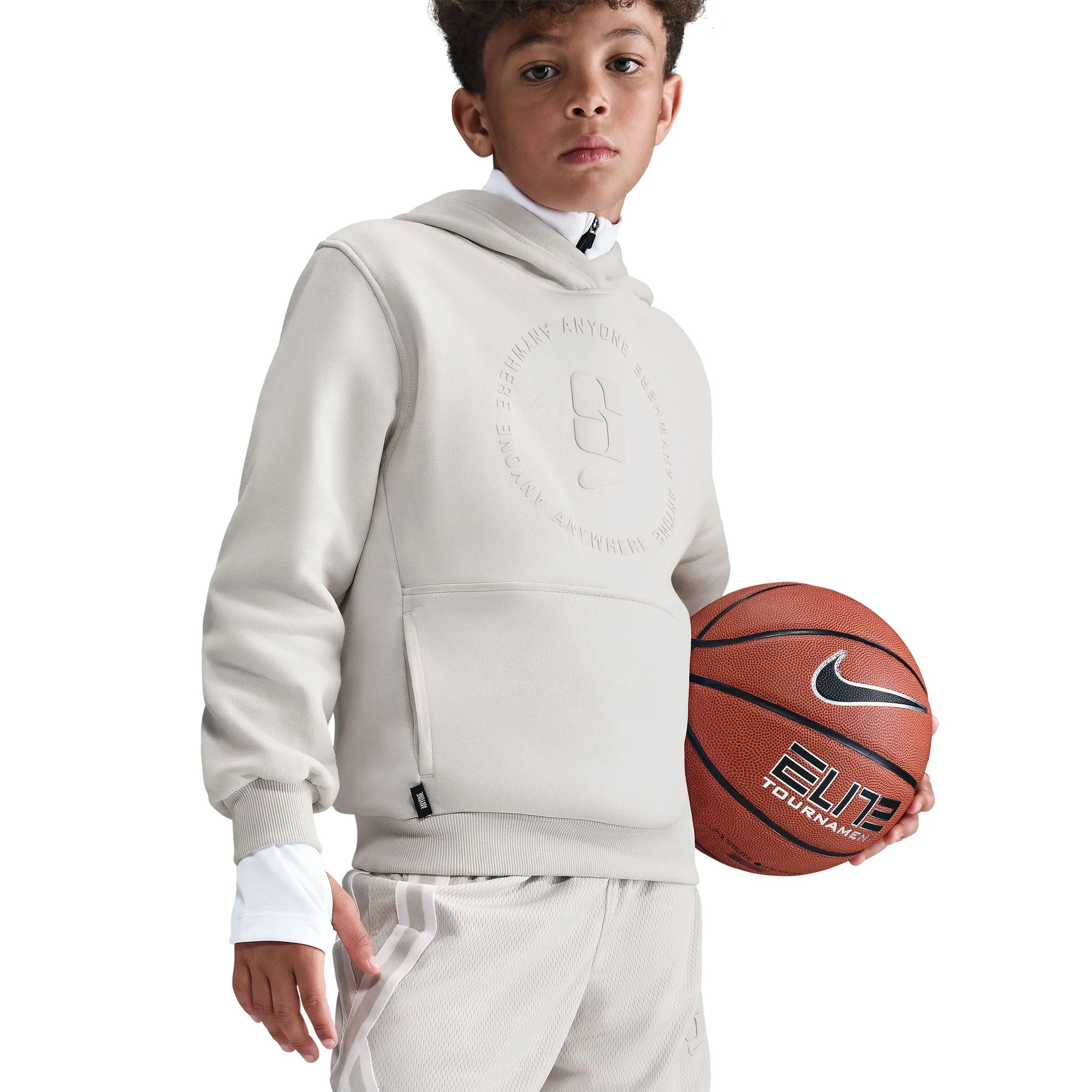 Sabrina Club Fleece Basketball Hoodie (Big Kid) - Image 3