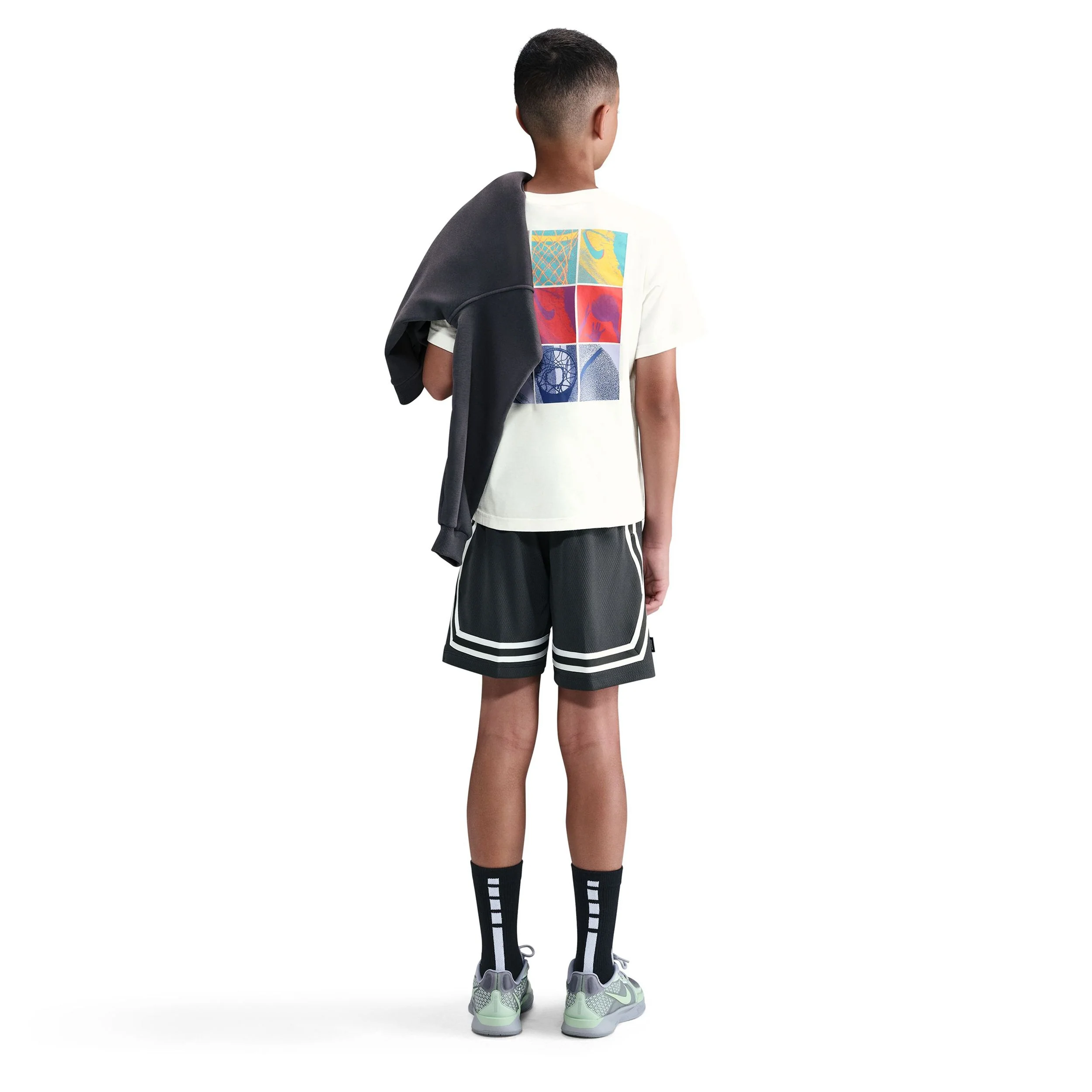 Sabrina Crossover Dri-Fit Shorts (Big Kid) - Image 2