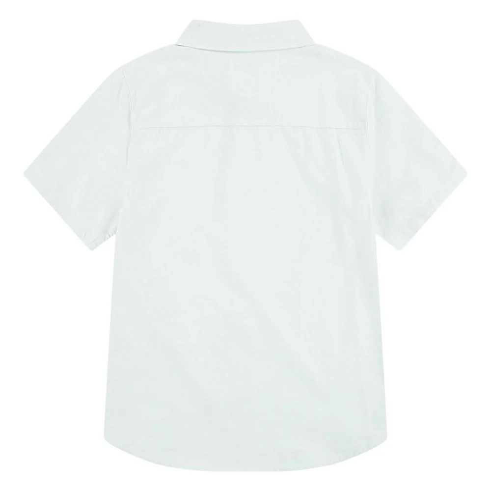 Short Sleeve Woven Shirt (Big Kid) - Image 2