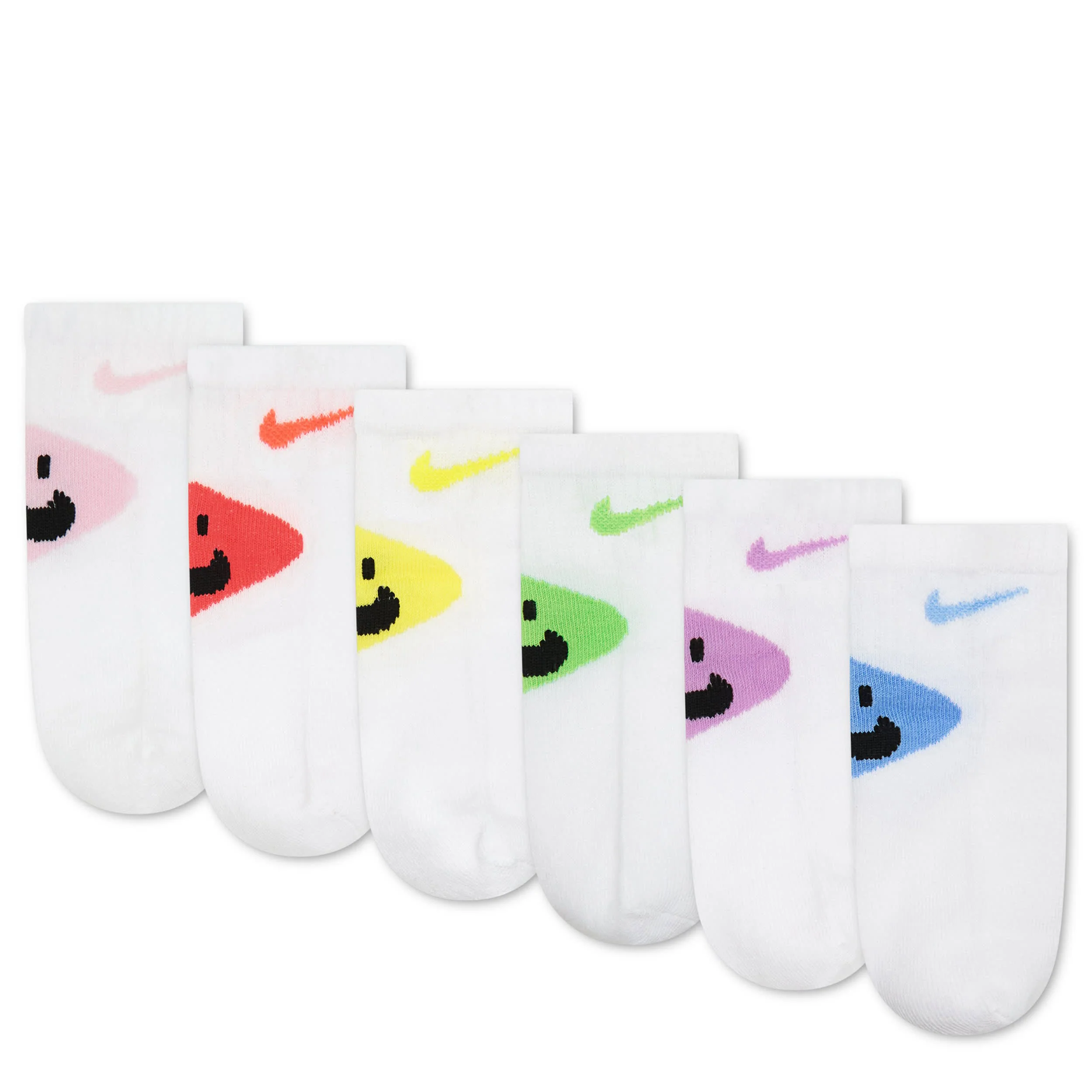 Smiley Ankle 6-Pack Sock (6-12M) - Image 2