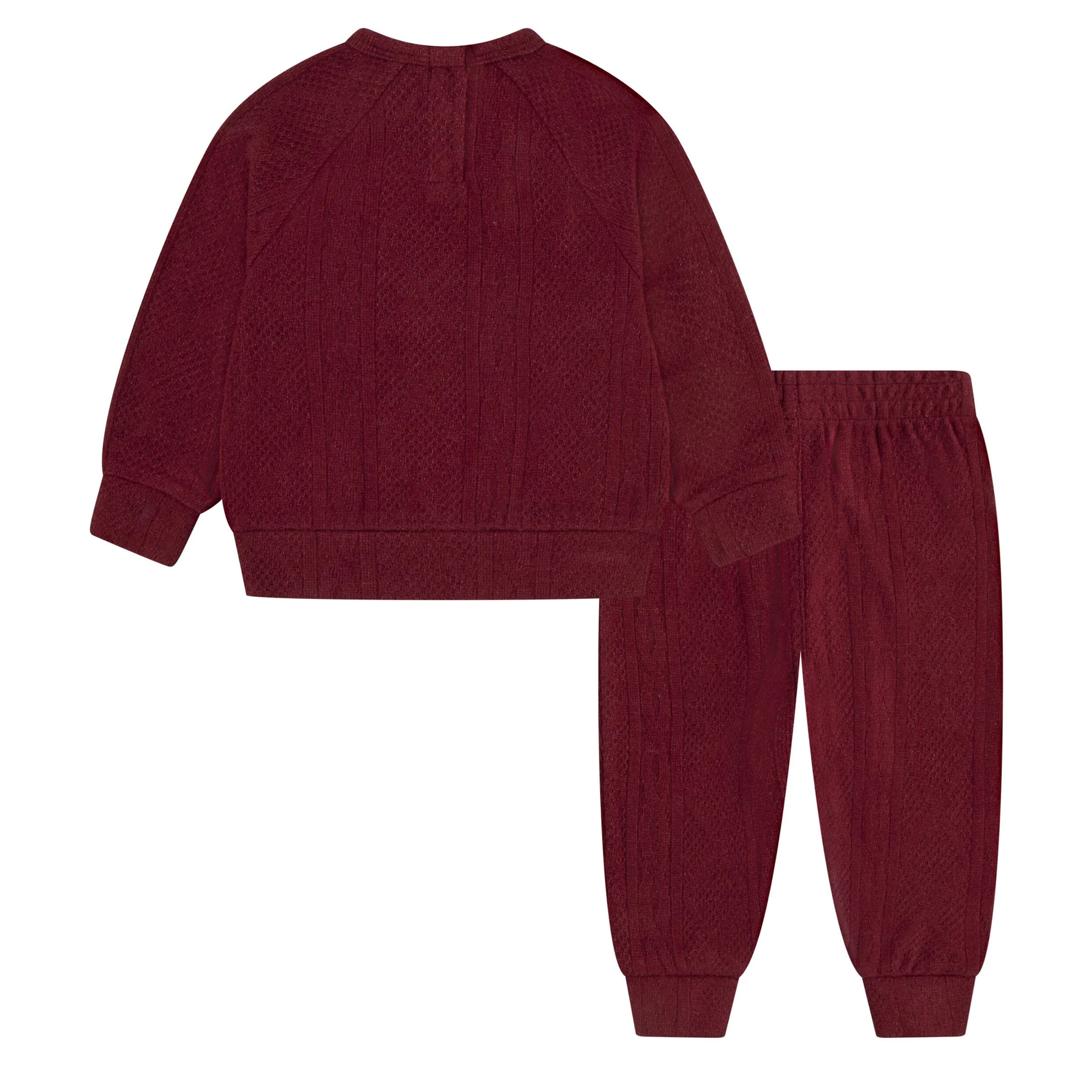 Sportswear Cable Knit Crew & Pants Set (Infant) - Image 2