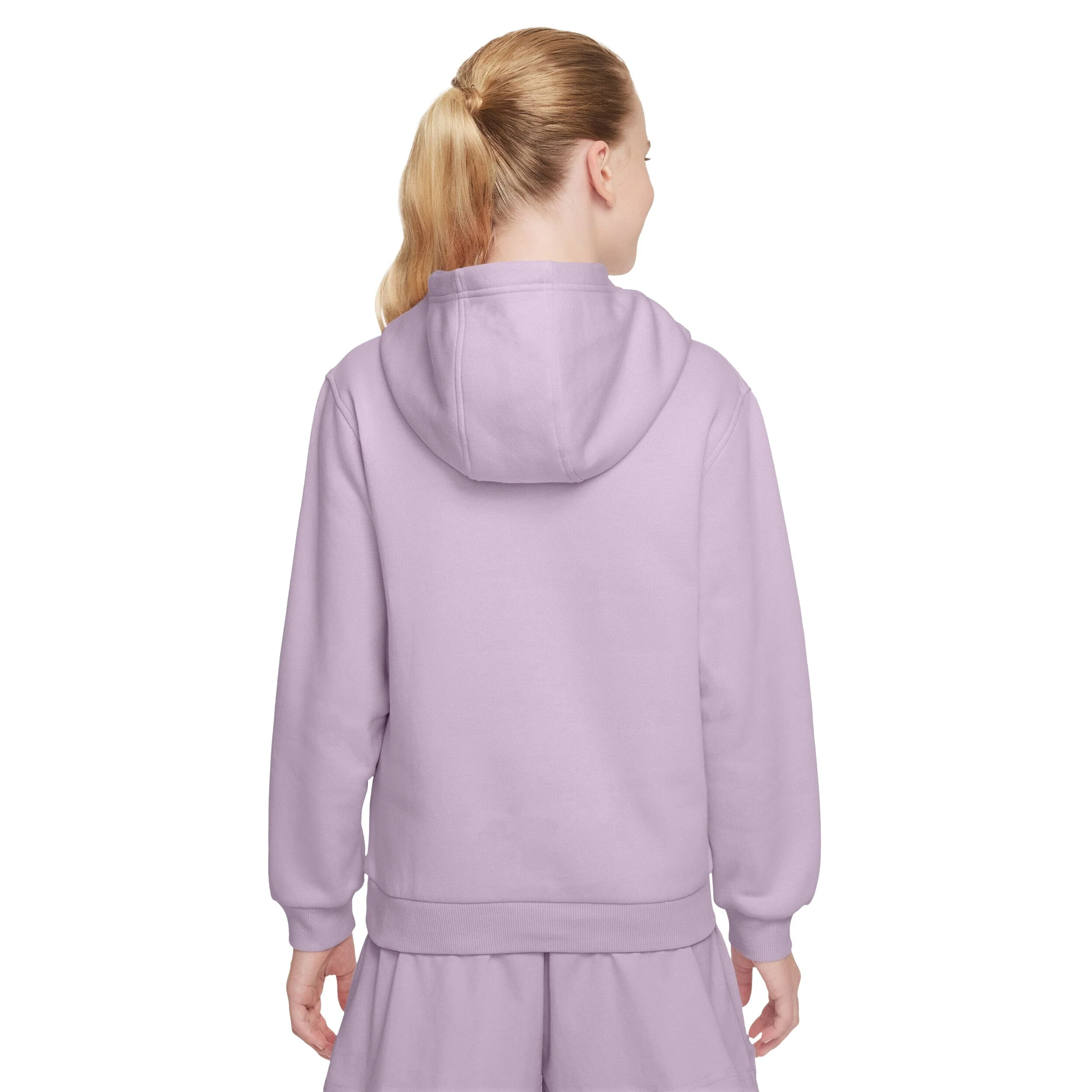 Sportswear Club Fleece Pullover Hoodie (Big Kid) - Image 2