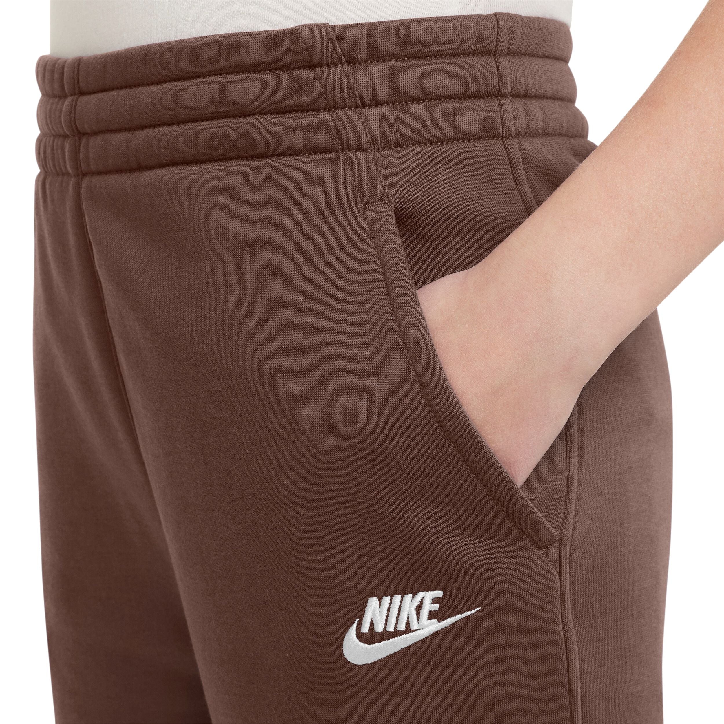 Sportswear Club Fleece Wideleg Pant (Big Kid) - Image 3