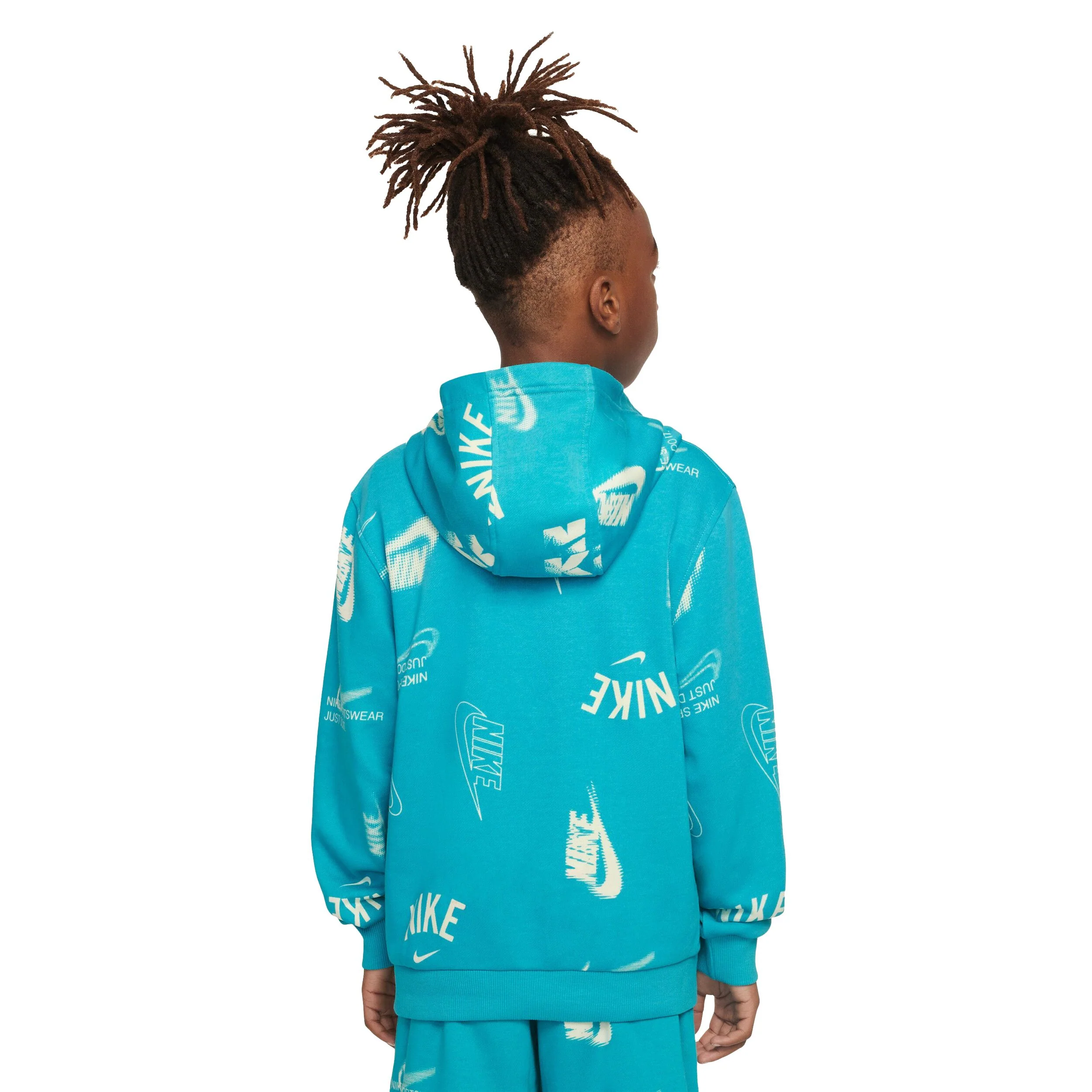 Sportswear Club French Terry Hoodie (Big Kid) - Image 2
