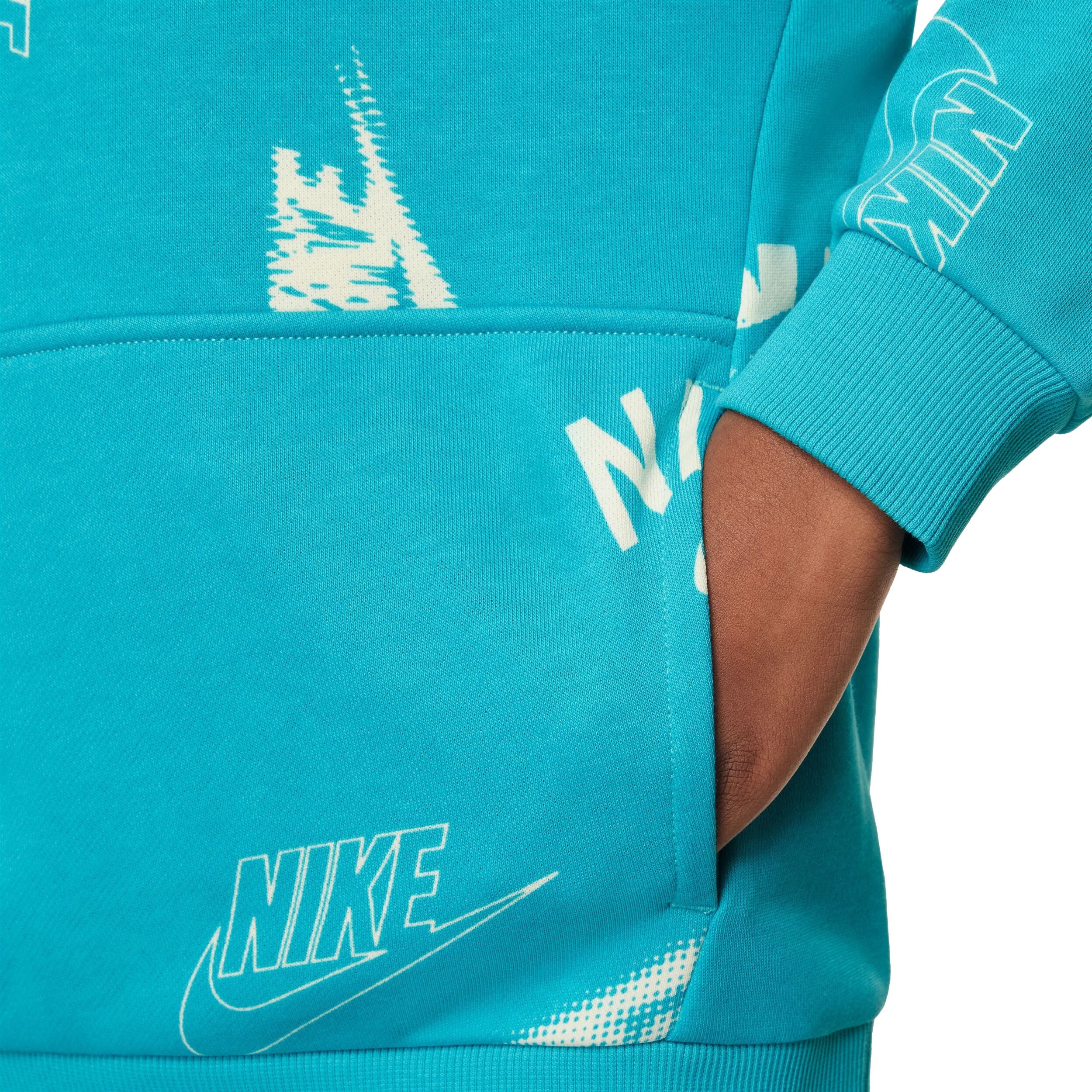 Sportswear Club French Terry Hoodie (Big Kid) - Image 3