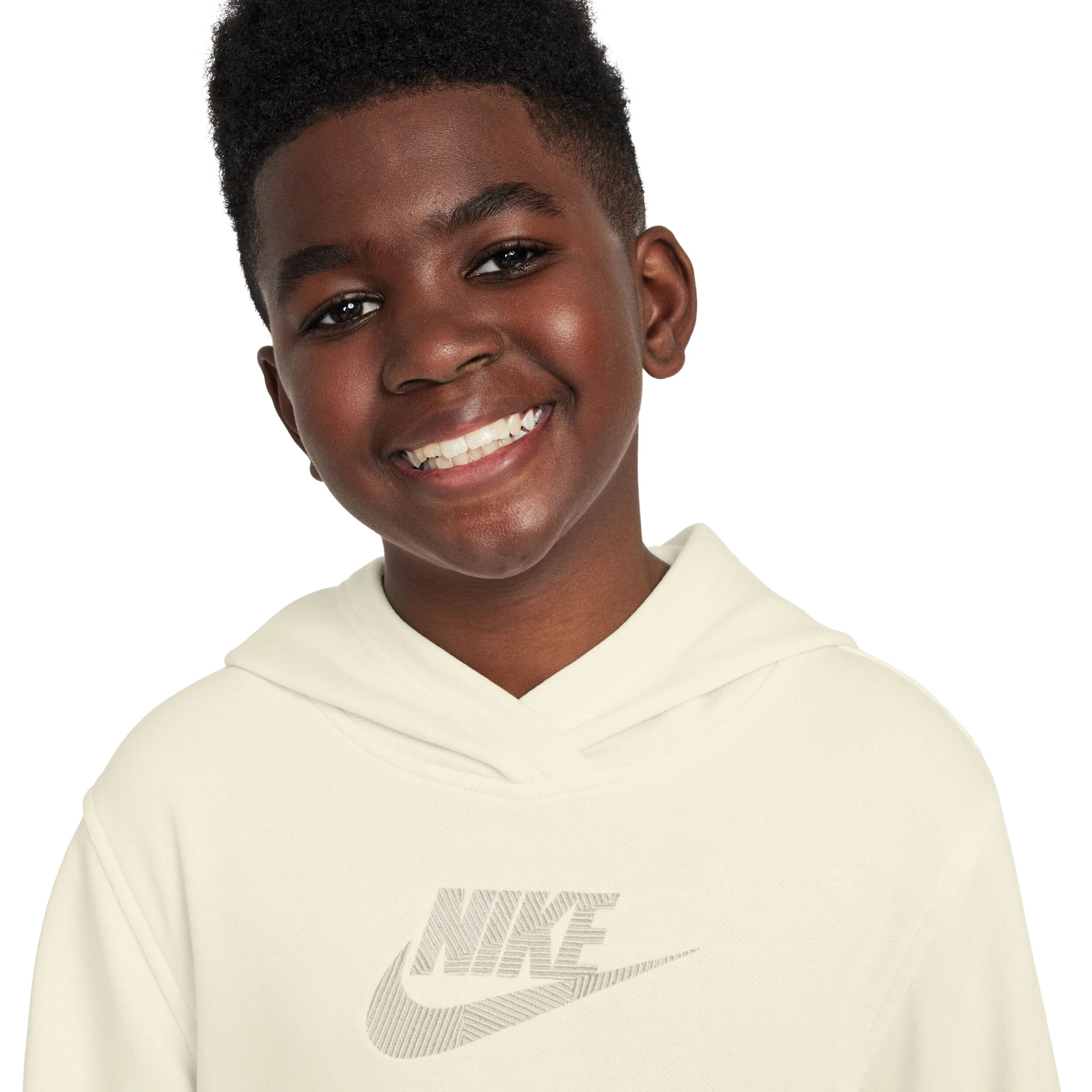 Sportswear Club French Terry Hoodie (Big Kid) - Image 3