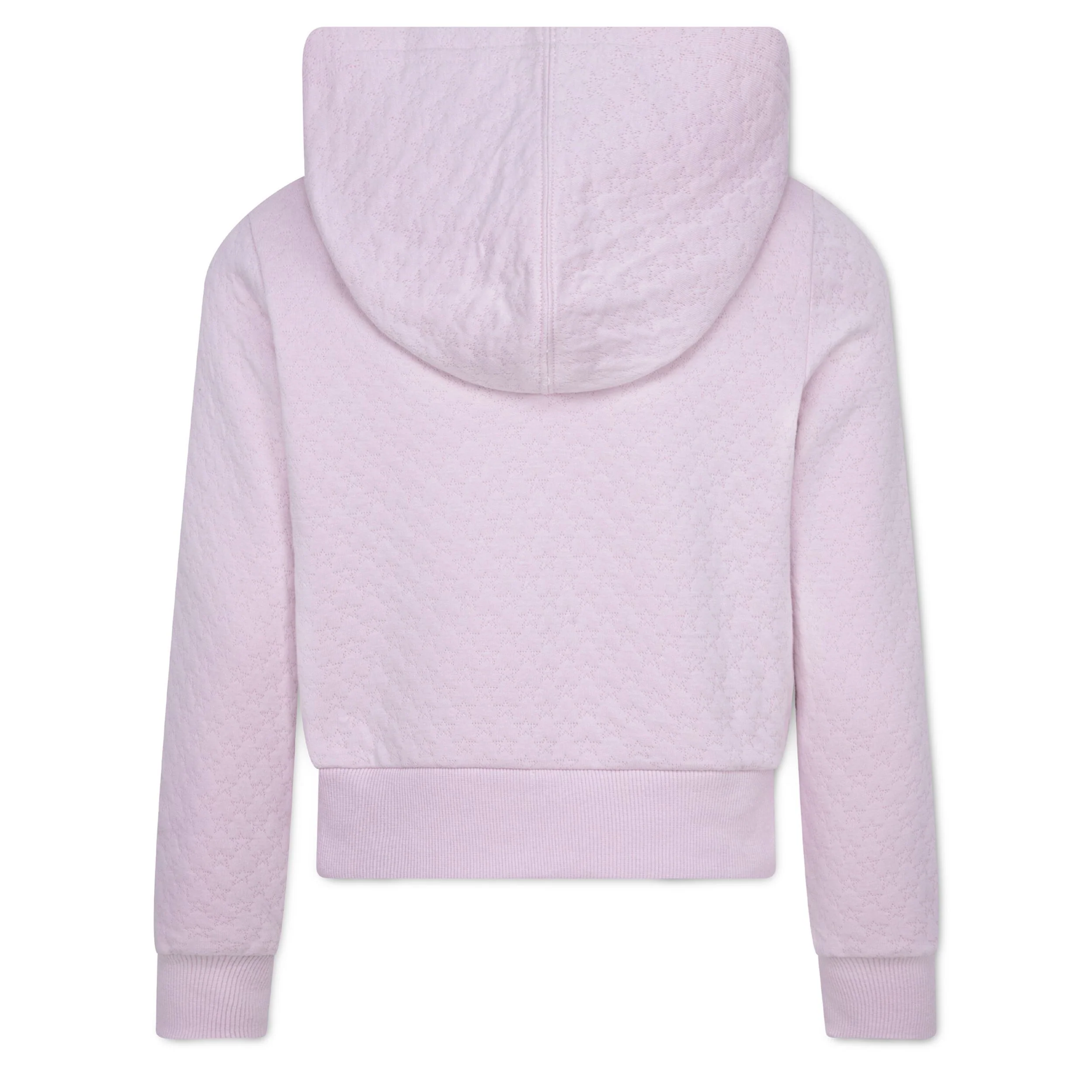 Star Pointelle Full-Zip Hoodie (Big Kid) - Image 2